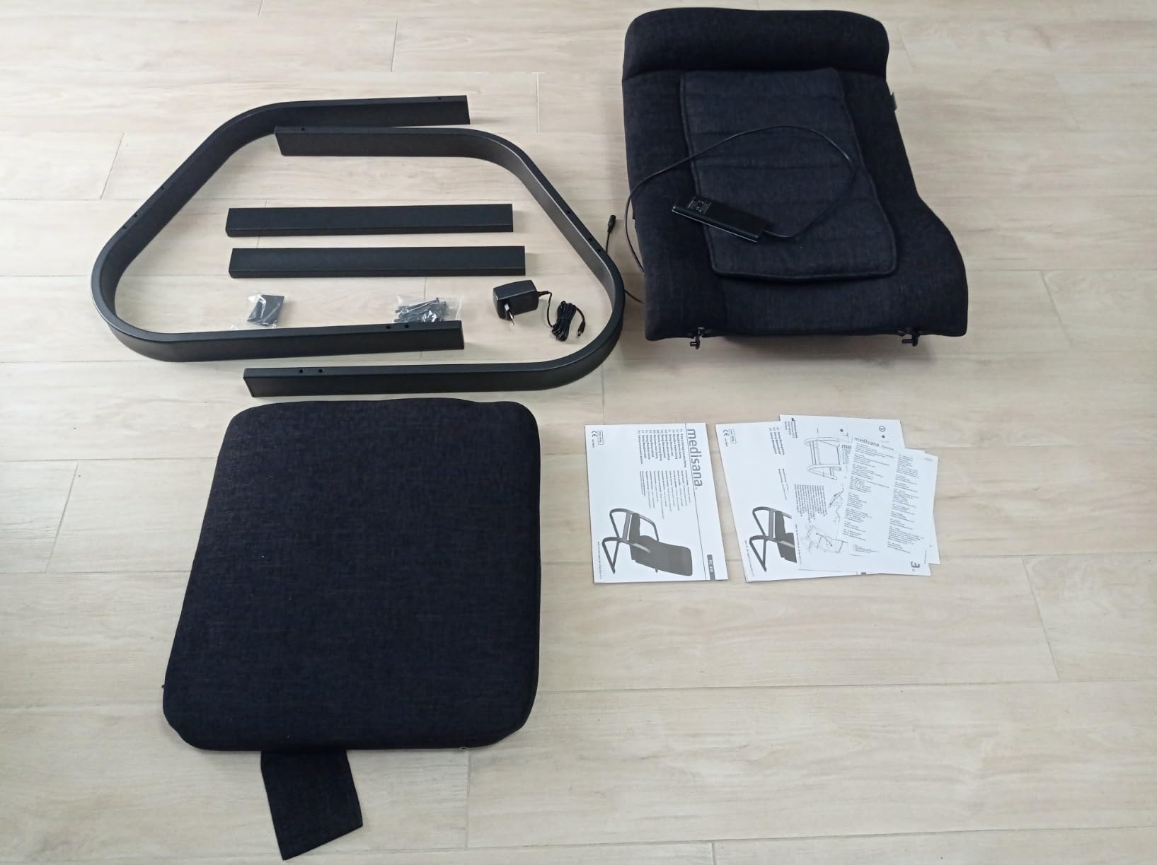 Solide Massage, etwas laut