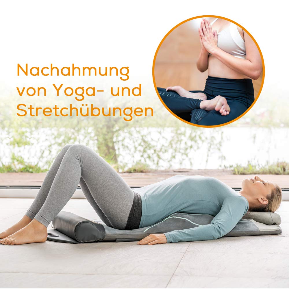 beurer-mg-280-yoga-und-stretchmatte-massagematte-mit-luftdruckmassage-w-rmefunkt image 3