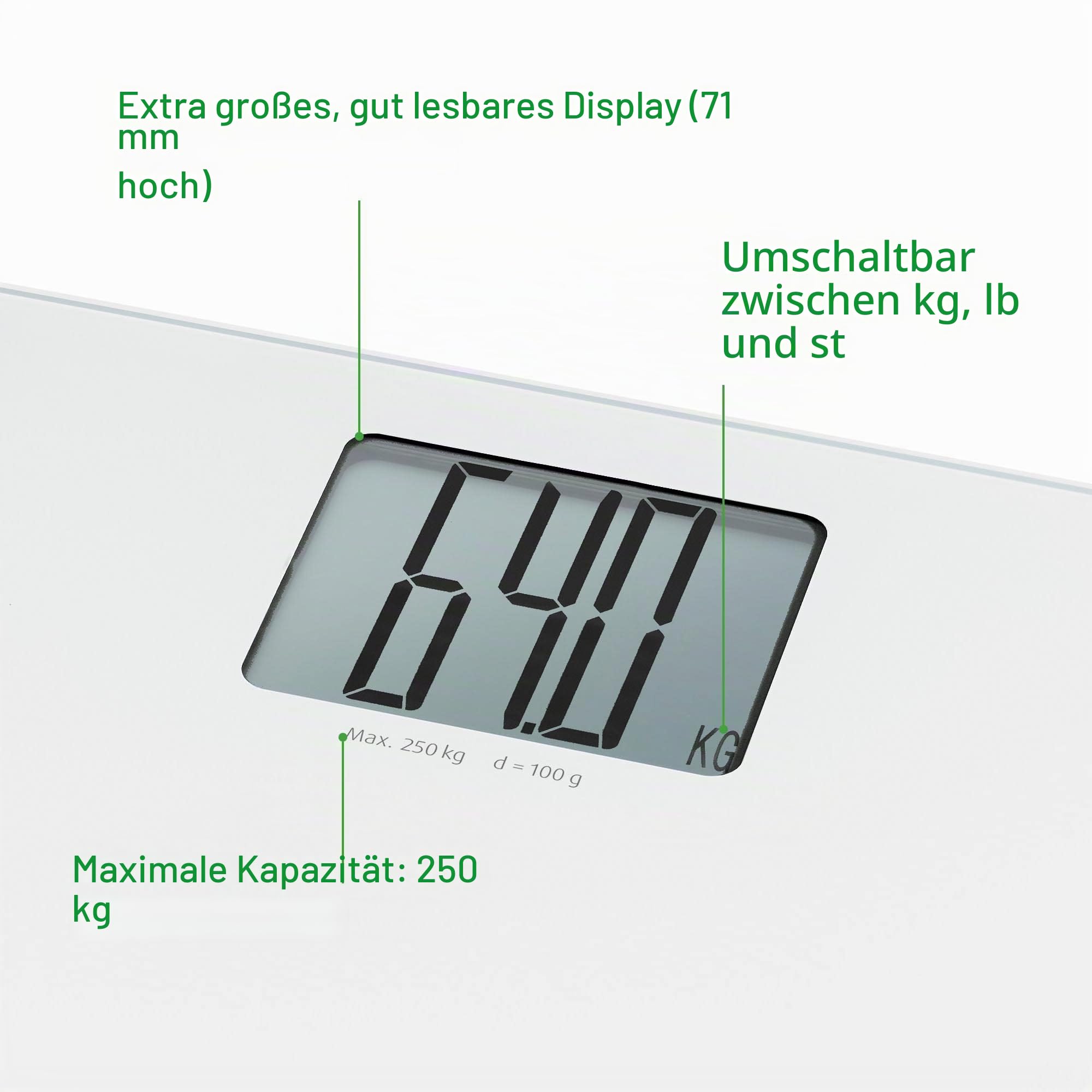 medisana-ps-470-digitale-xl-personenwaage-aus-glas-bis-250-kg image 6