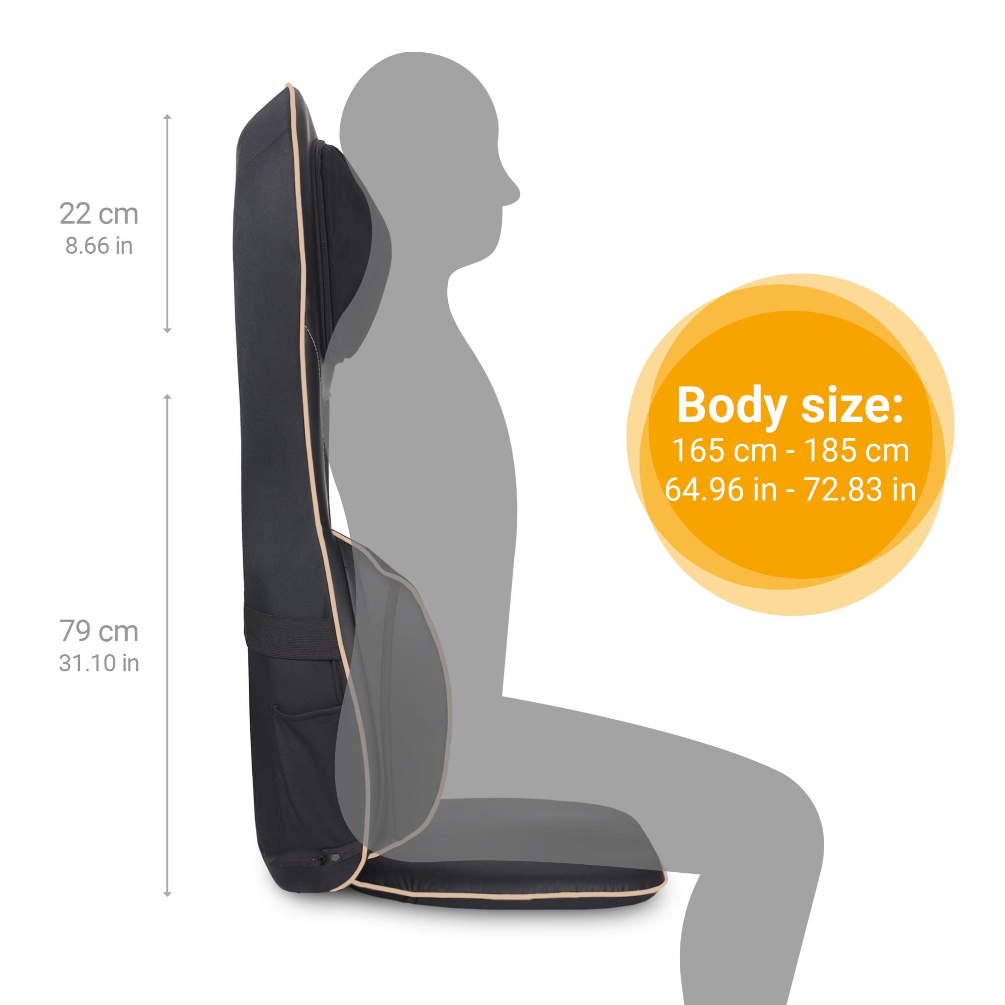 medisana-mc-825-shiatsu-massagesitzauflage-mit-w-rmefunktion-3-intensit-ten-nack image 2