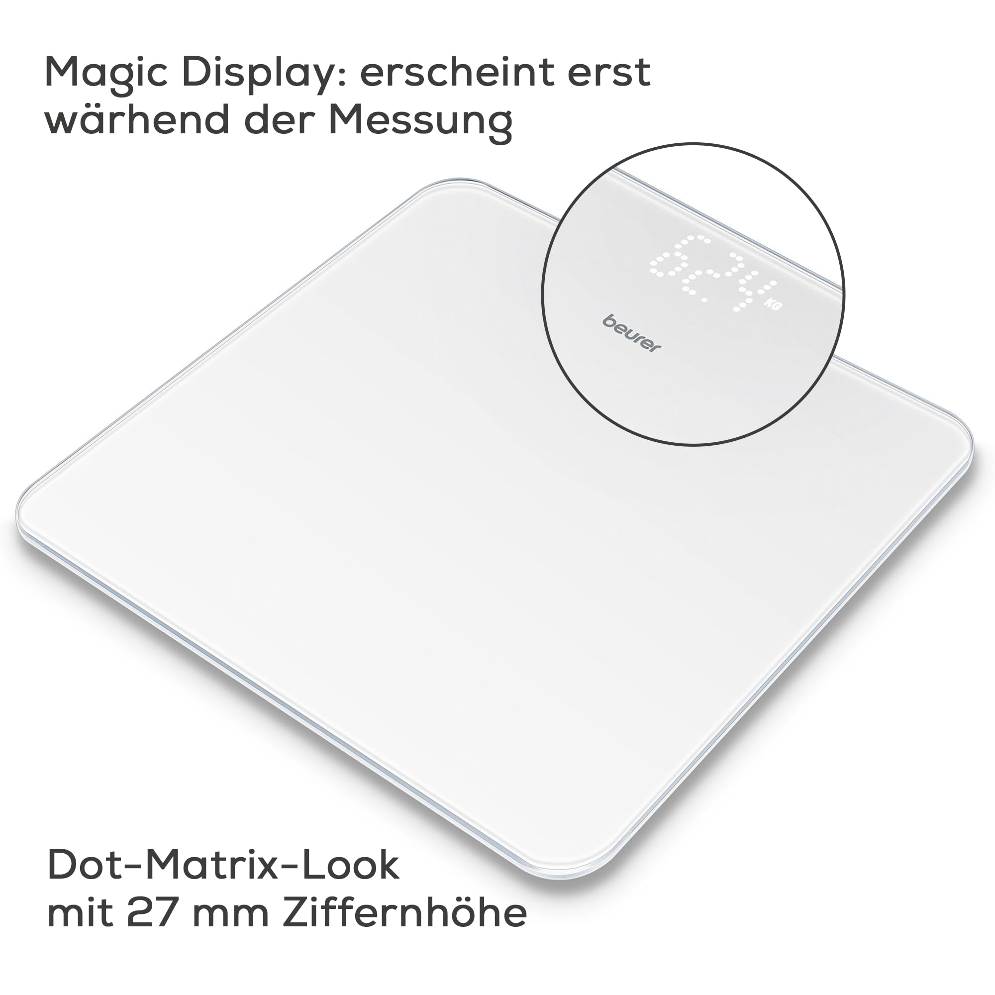 beurer-gs-225-digitale-personenwaage-aus-sicherheitsglas-mit-magic-display-wei-b image 2