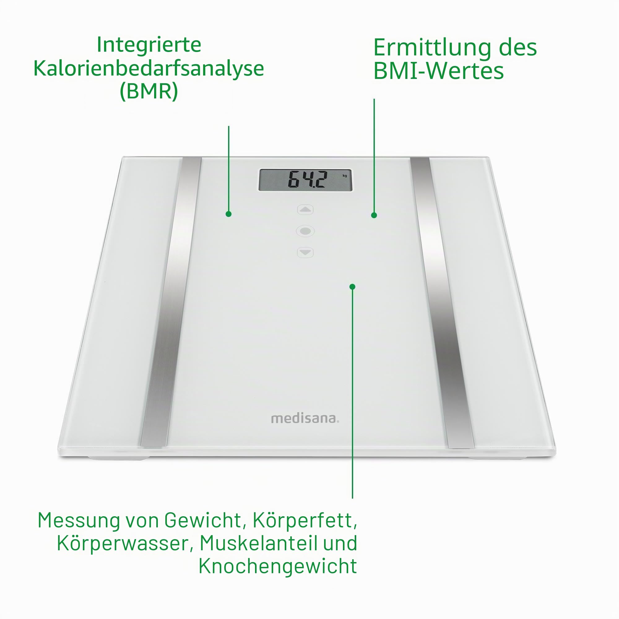 medisana-bs-483-digitale-k-rperanalysewaage-misst-k-rperfett-wasser-muskelmasse- image 5