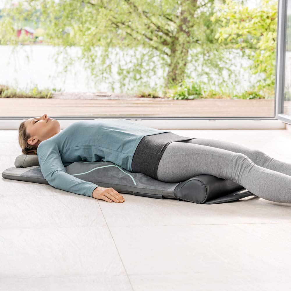 beurer-mg-280-yoga-und-stretchmatte-massagematte-mit-luftdruckmassage-w-rmefunkt image 2