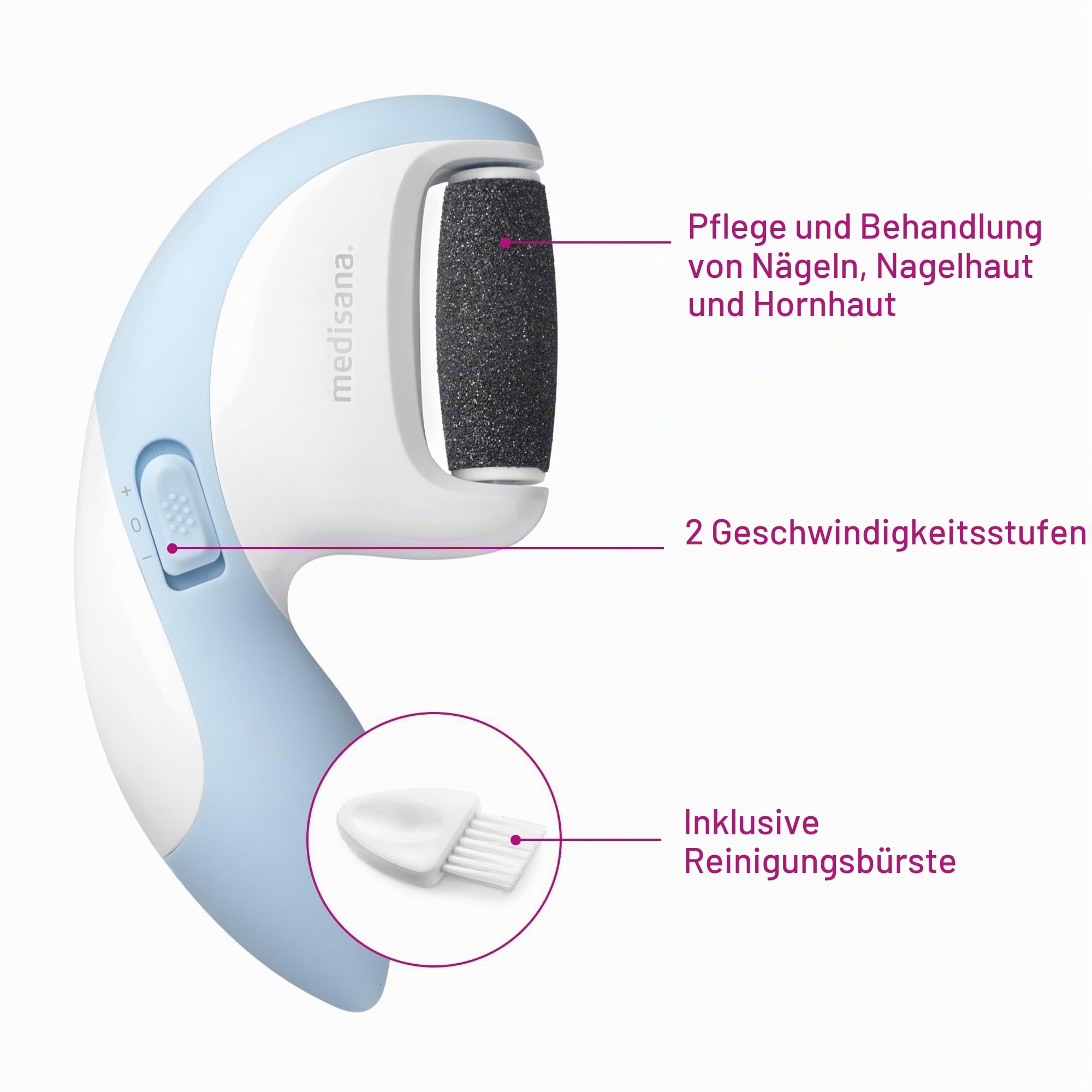 medisana-cr-870-elektrischer-hornhautentferner-f-r-f-e-h-nde-und-ellbogen-mit-3- image 5