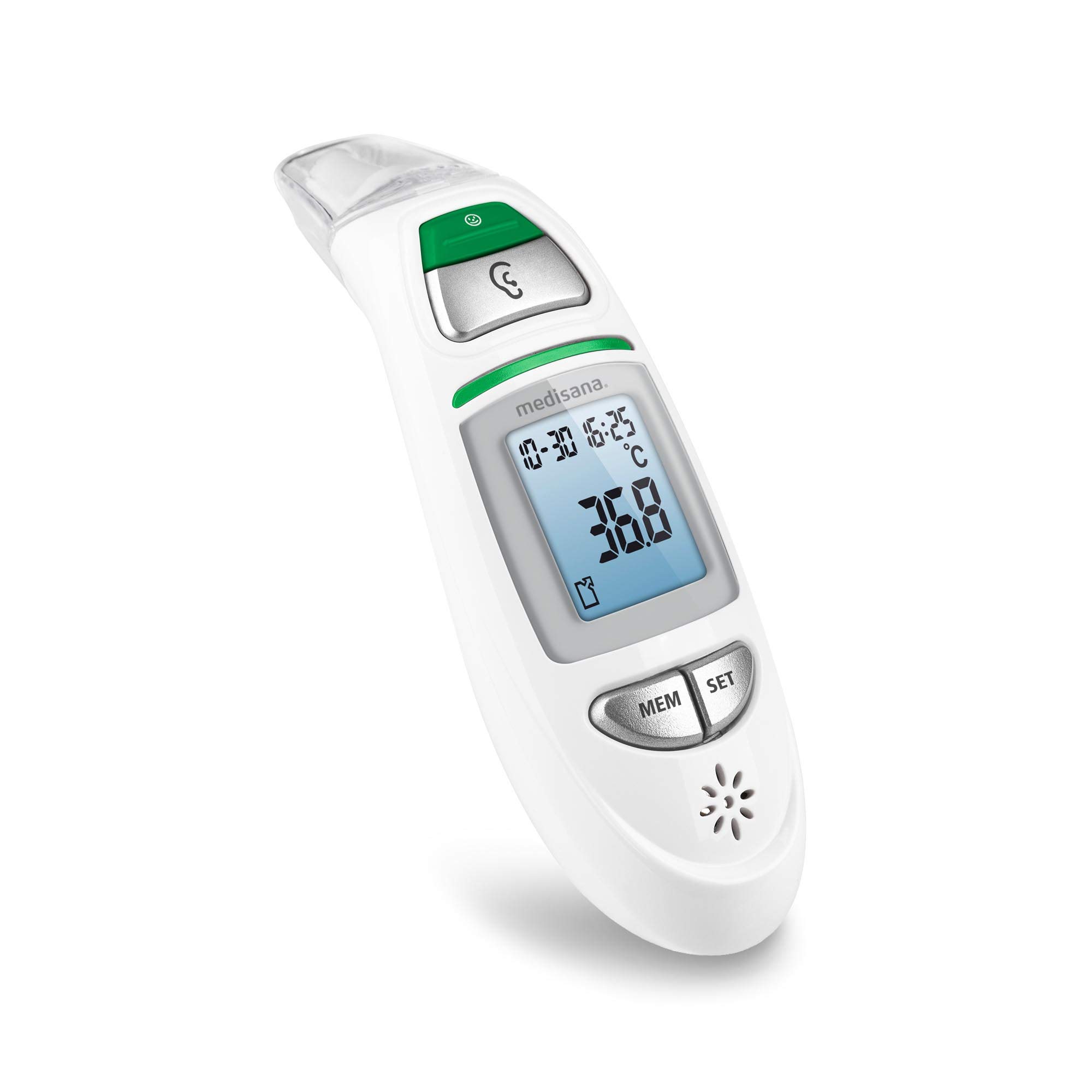 medisana-tm-750-6-in-1-fieberthermometer-stirn-und-ohrthermometer-f-r-baby-kinde image 1