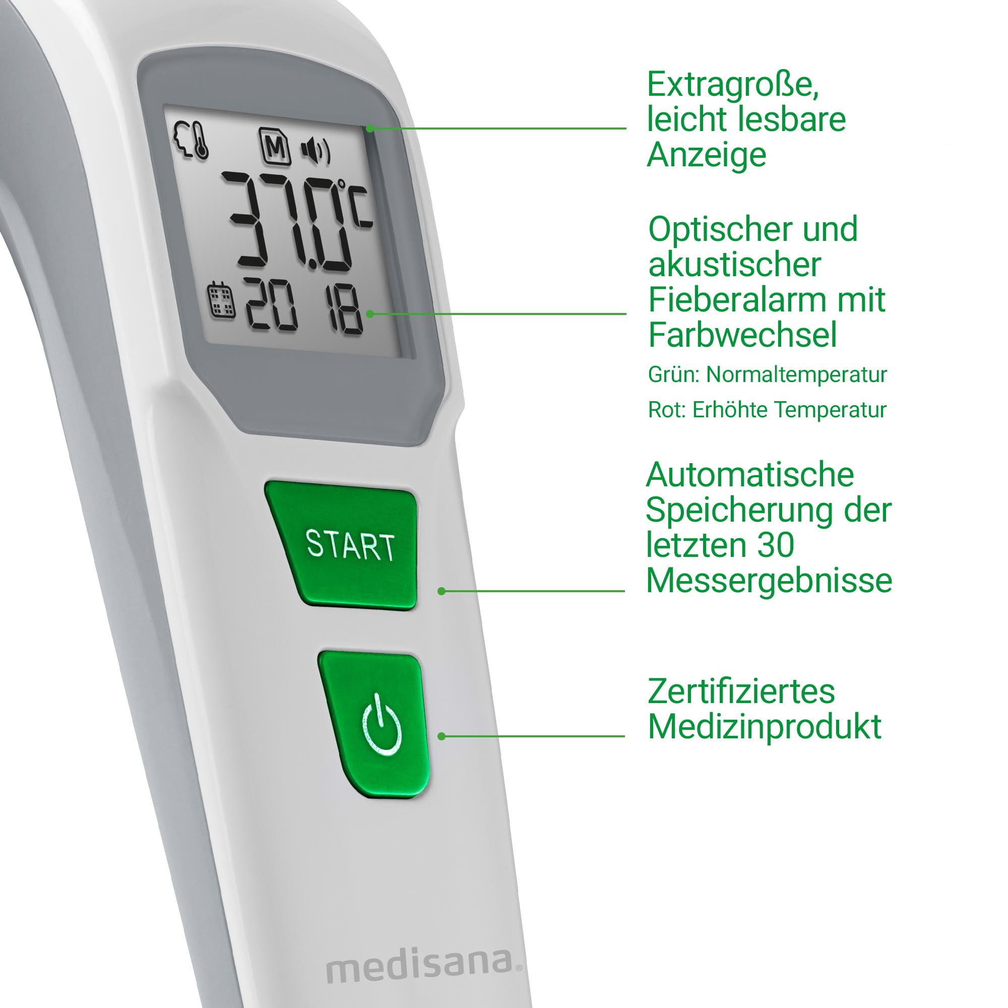 medisana-tm-762-digitales-stirnthermometer-infrarot-f-r-babys-kinder-und-erwachs image 5