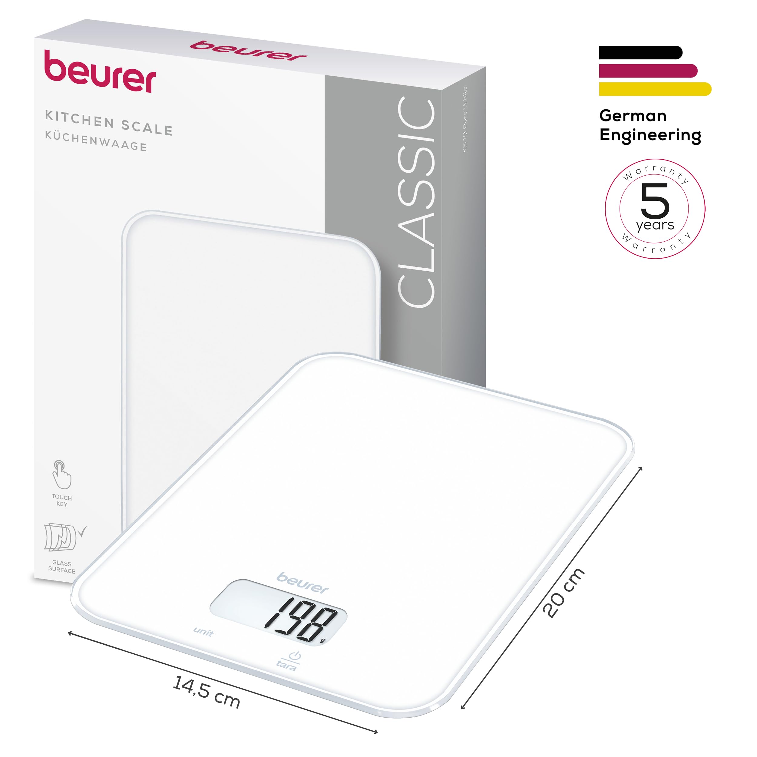beurer-ks-19-pure-white-digitale-k-chenwaage-tragkraft-5-kg-1-g-genaue-einteilun image 7