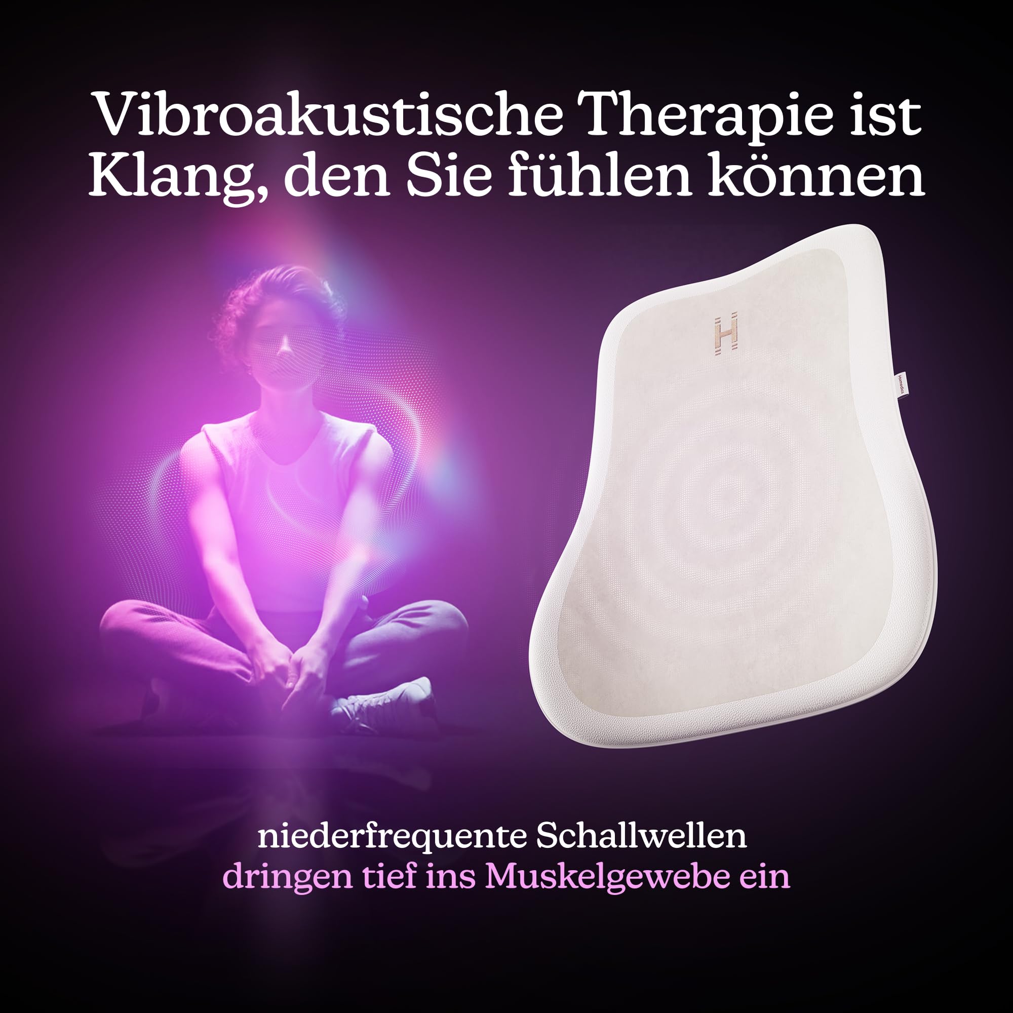homedics-bridge-vibroakustisches-massagekissen-f-r-r-cken-mit-bluetooth image 3