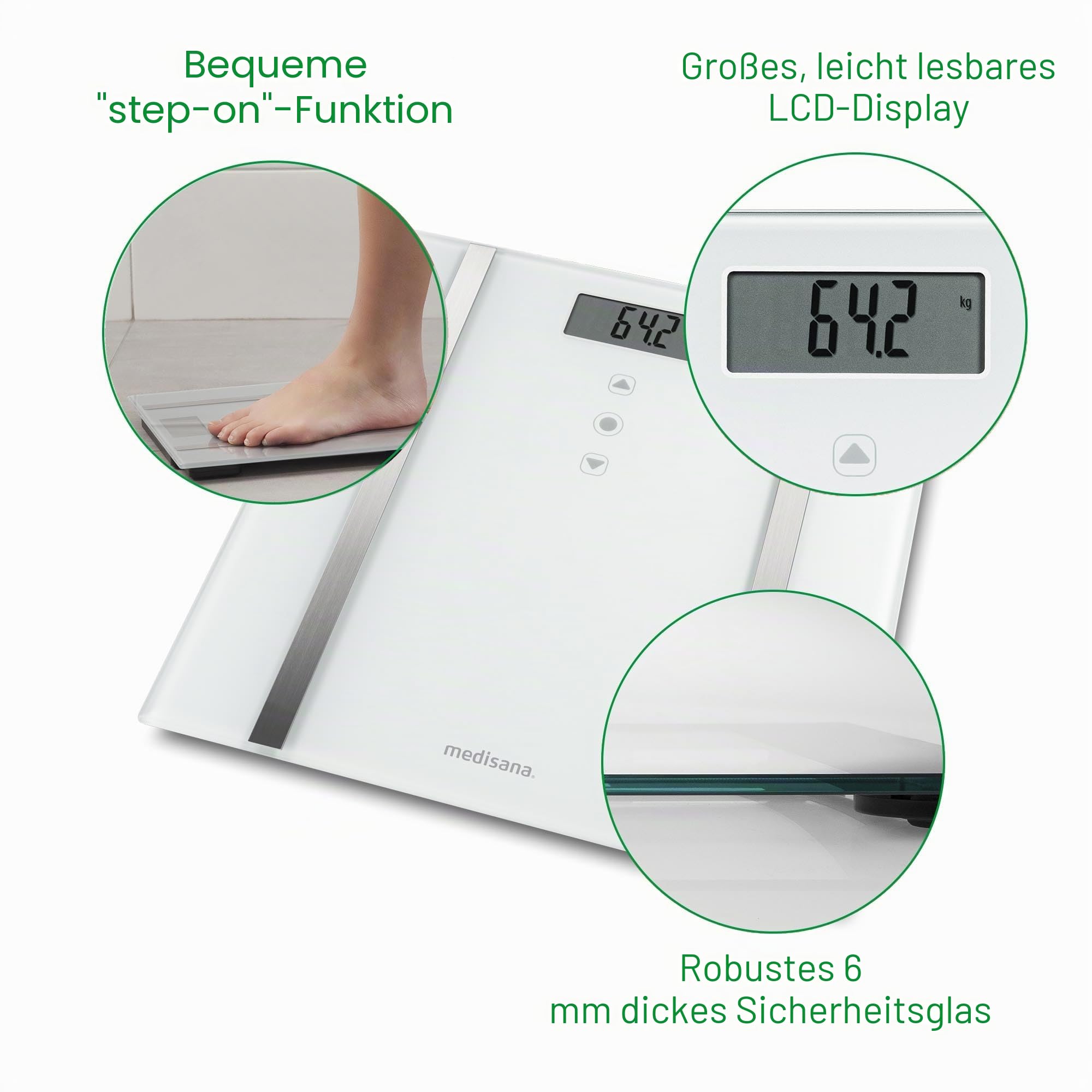 medisana-bs-483-digitale-k-rperanalysewaage-misst-k-rperfett-wasser-muskelmasse- image 4