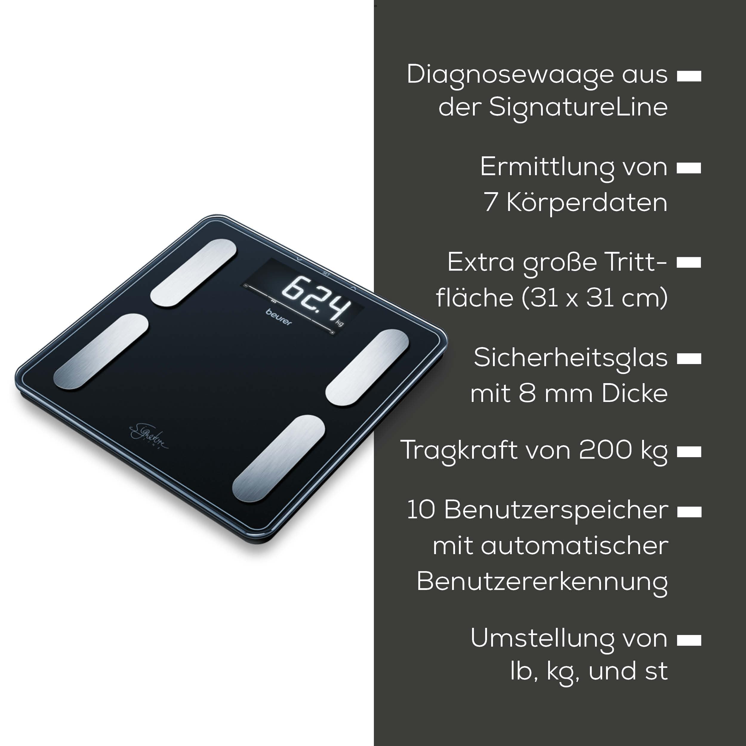 beurer-bf-400-black-diagnosewaage-signature-line-mit-k-rperanalyse-k-rperfett-k- image 7