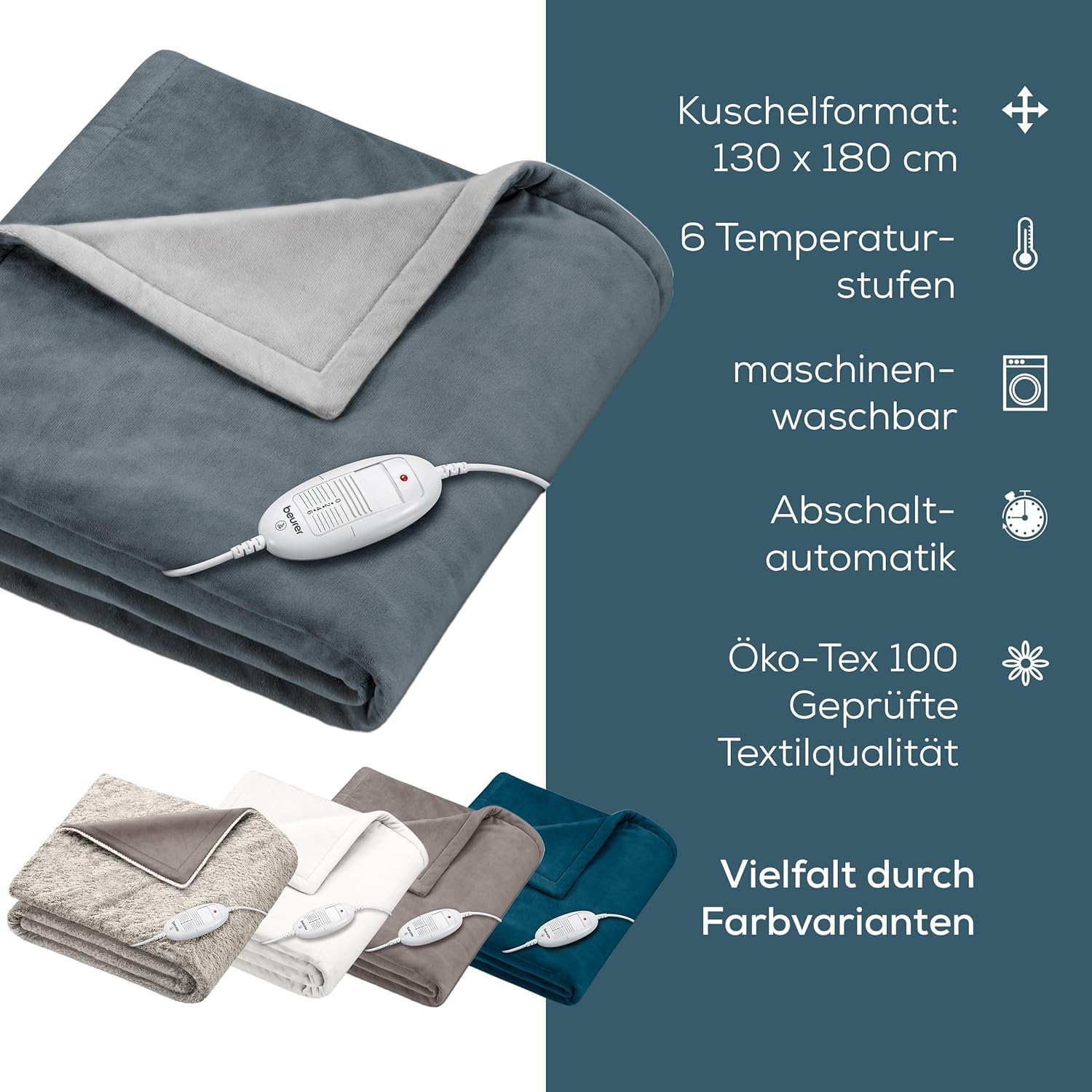 beurer-hd-75-dark-grey-heizdecke-elektrische-w-rmedecke-180x130-cm-6-temperaturs image 8