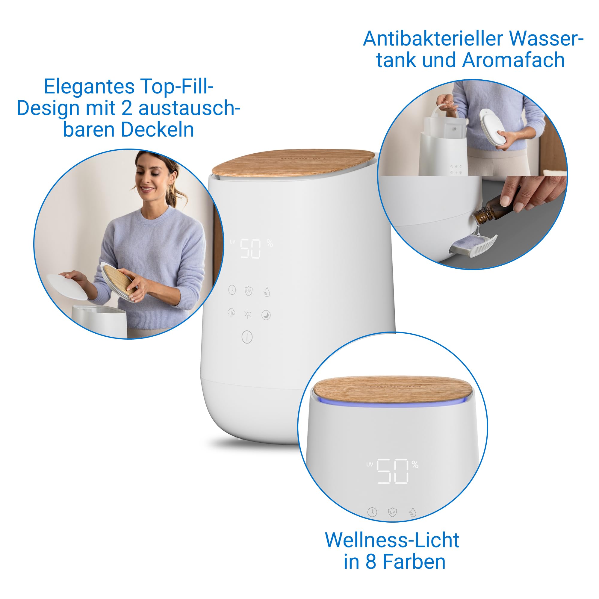 medisana-ah-680-luftbefeuchter-mit-ultraschall-technologie-aroma-diffusor-timer- image 4