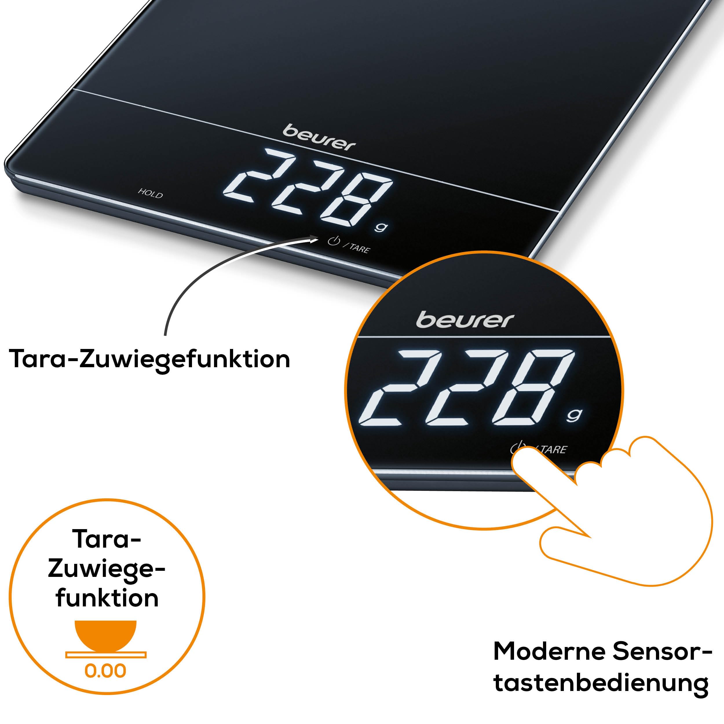 beurer-ks-34-k-chenwaage-mit-tara-funktion-und-magic-led-display-bis-15-kg image 3