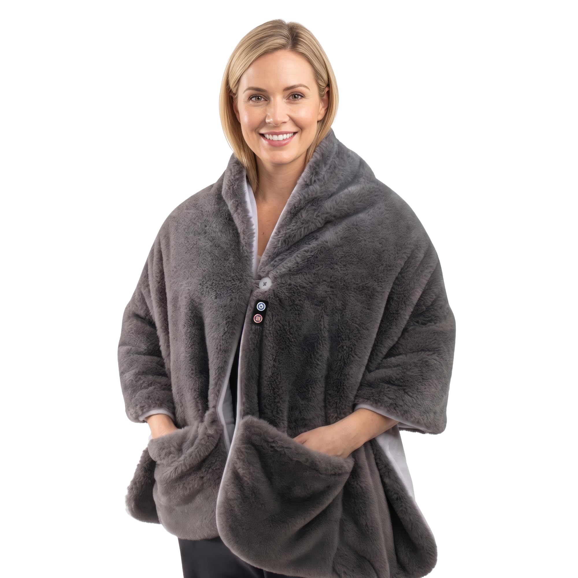 homedics-cosy-kabelloser-w-rme-schal-mit-rmeln-2-heizstufen-bis-38-c-ultraweich image 1