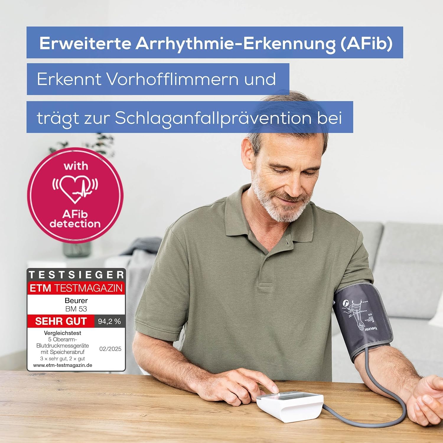 beurer-bm-53-oberarm-blutdruckmessger-t-klinisch-validiert-mit-afib-erkennung-un image 2
