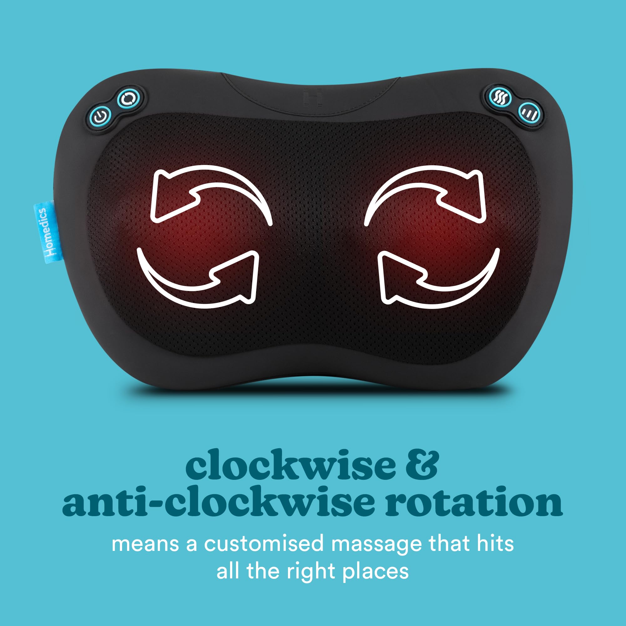 homedics-everybody-shiatsu-massagekissen-mit-w-rme-4-rotierende-k-pfe-2-richtung image 5