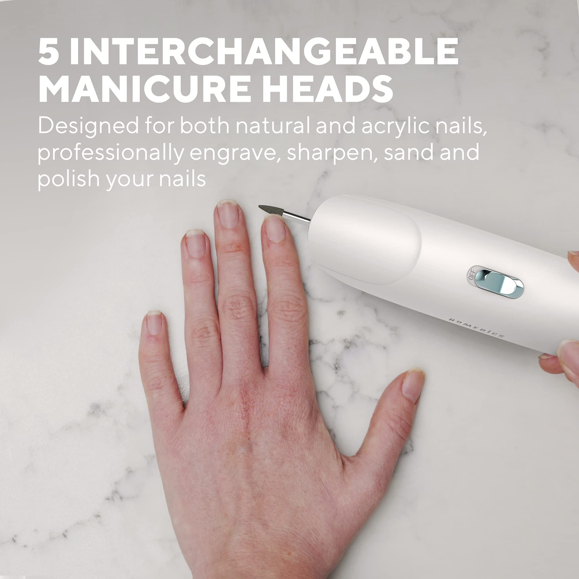 homedics-5-in-1-elektrisches-manik-re-pedik-re-set-man-1300-eu-batteriebetrieben image 4