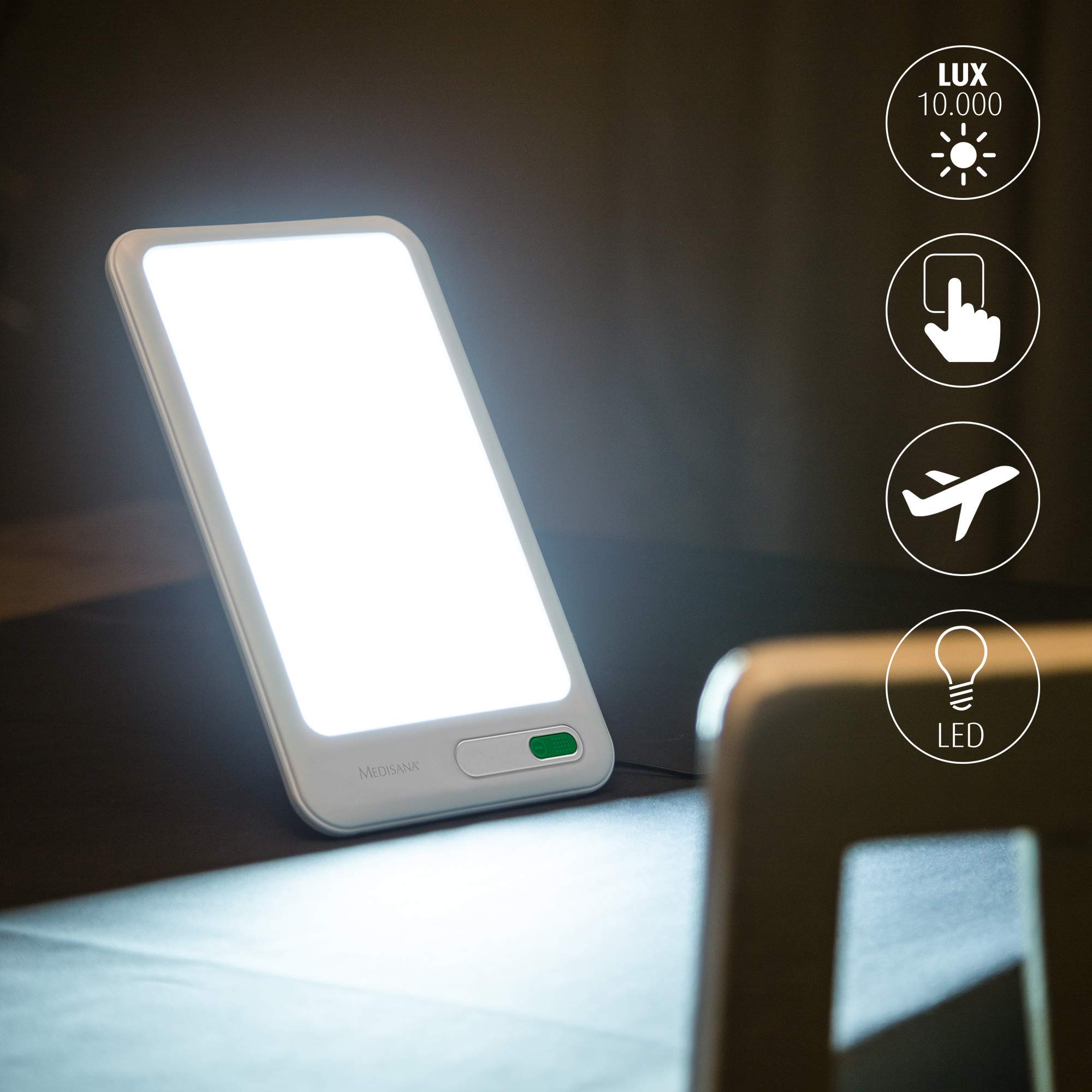 medisana-lt-460-tageslichtlampe-mit-10-000-lux-led-licht image 7
