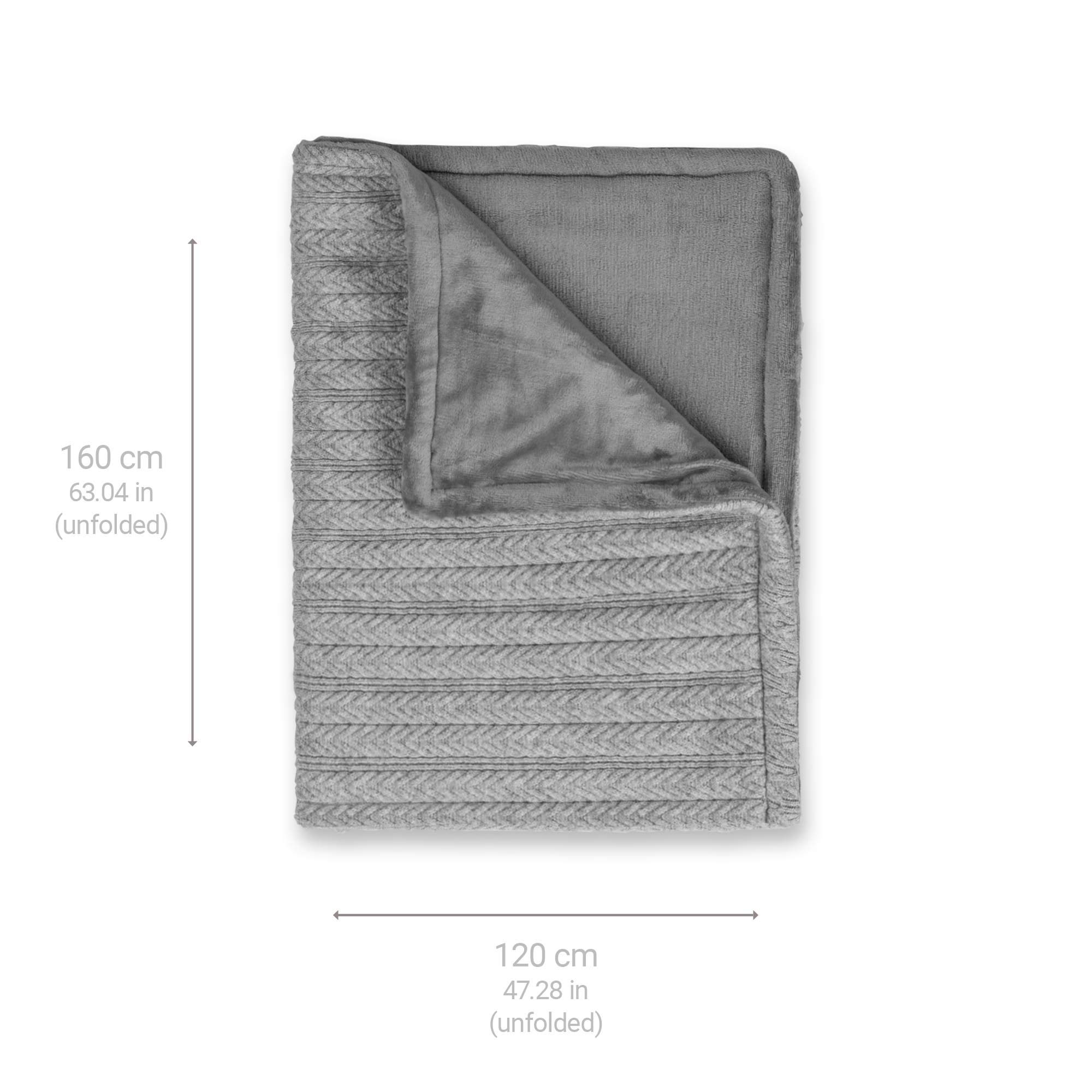 medisana-hb-680-kuschelheizdecke-im-strickmuster-mit-3-temperaturstufen-waschbar image 2