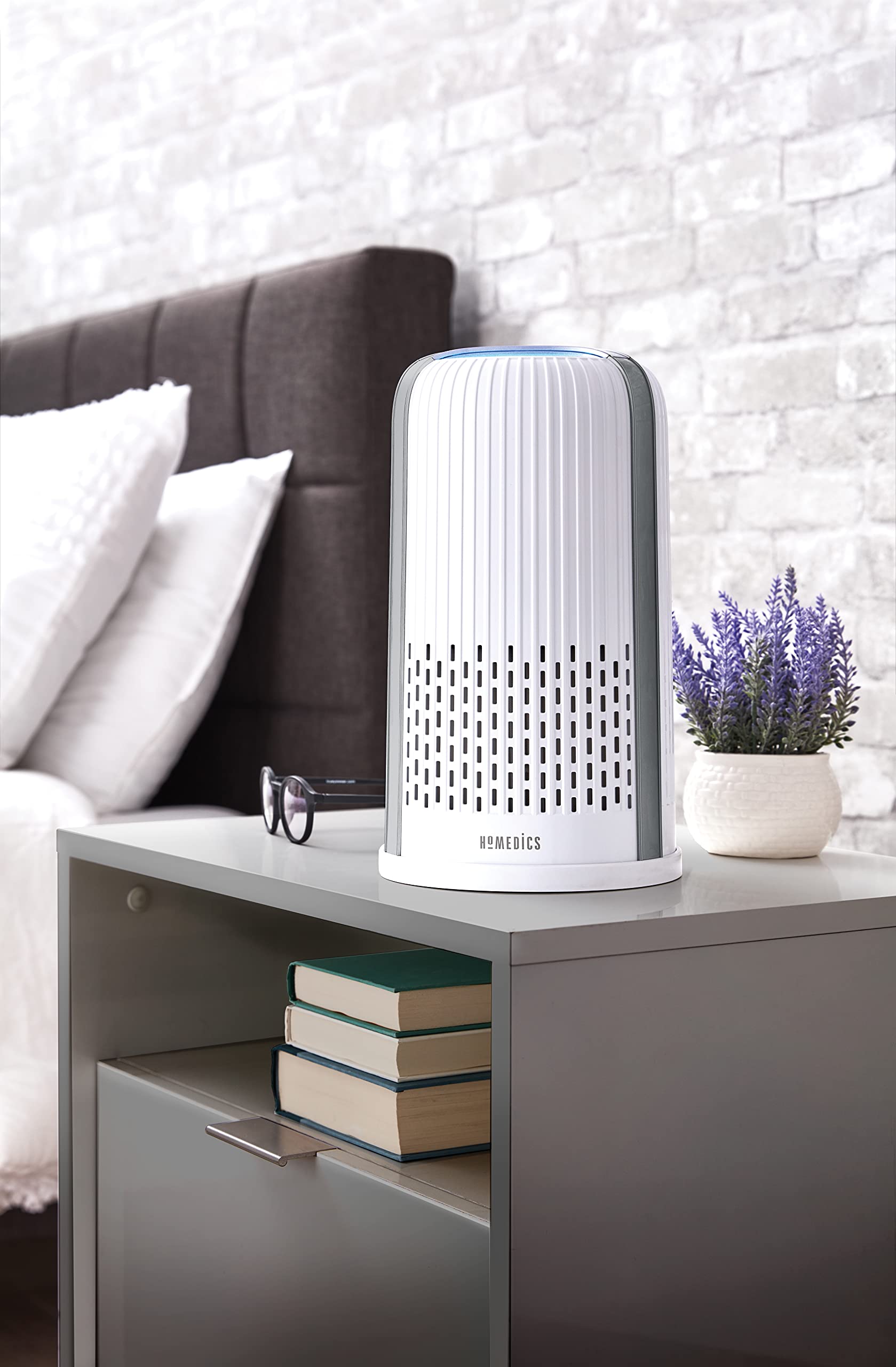 homedics-totalclean-4-in-1-tower-luftreiniger-mit-360-grad-hepa-filter-ionisator image 6