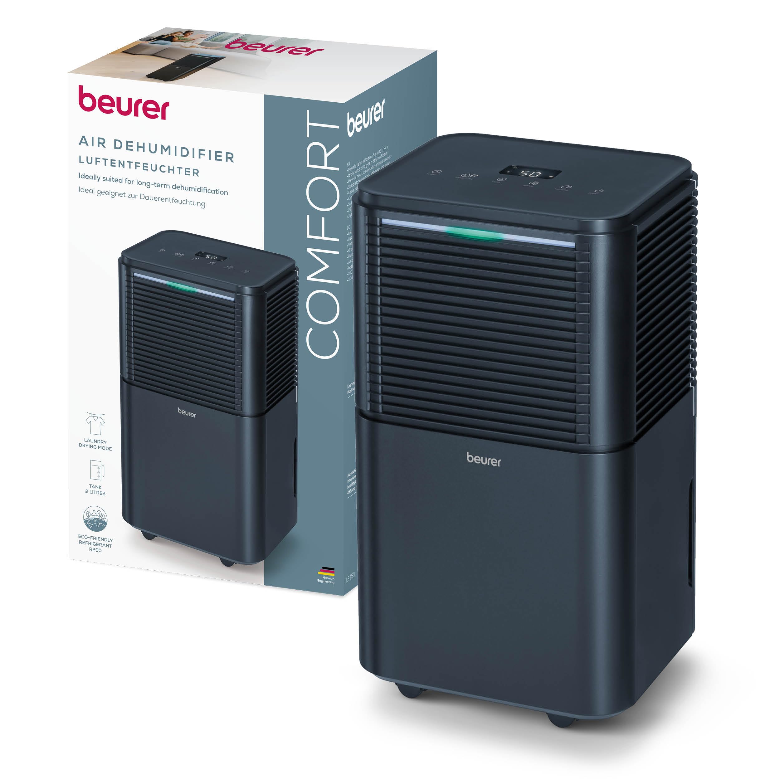 beurer-le-250-luftentfeuchter-20l-24h-elektrischer-raumentfeuchter-mit-automatik image 8