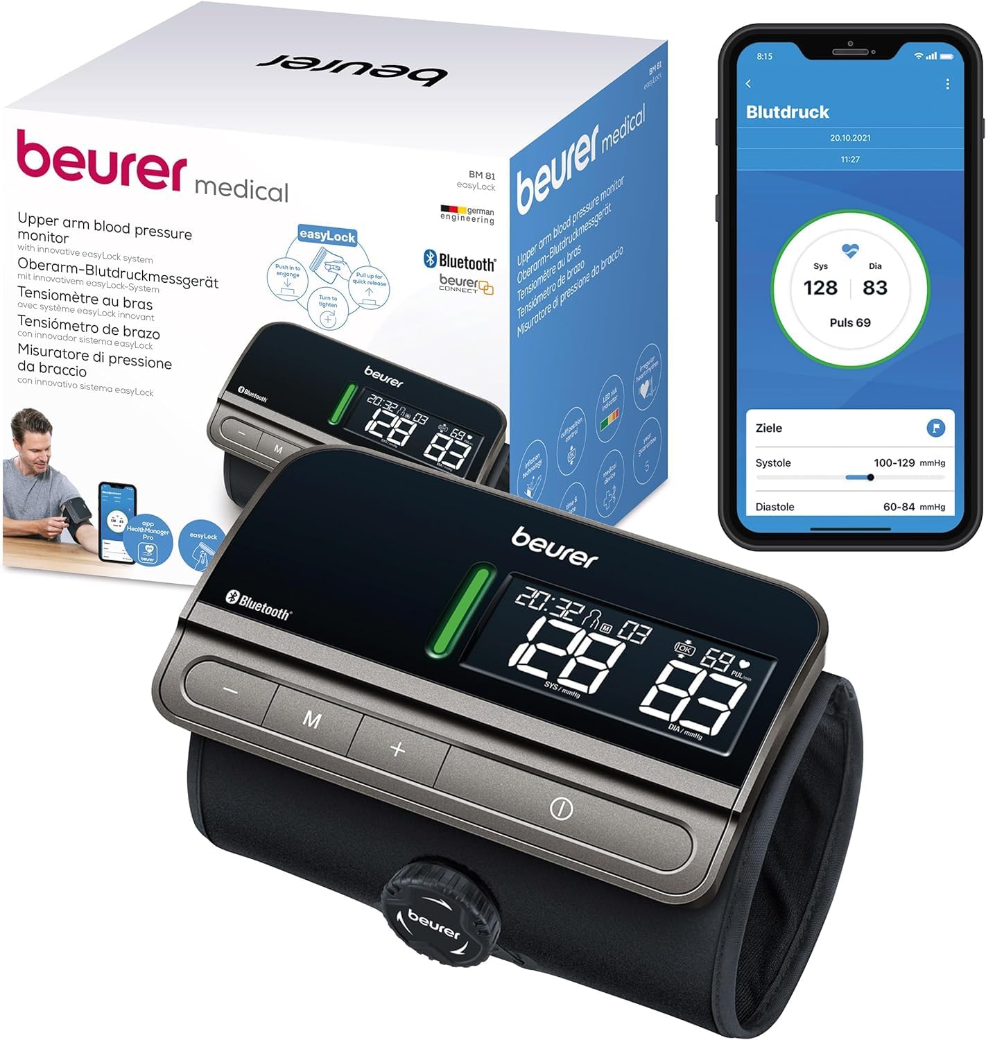 beurer-bm-81-easylock-oberarm-blutdruckmessger-t-kabellose-manschette-app-synchr image 1
