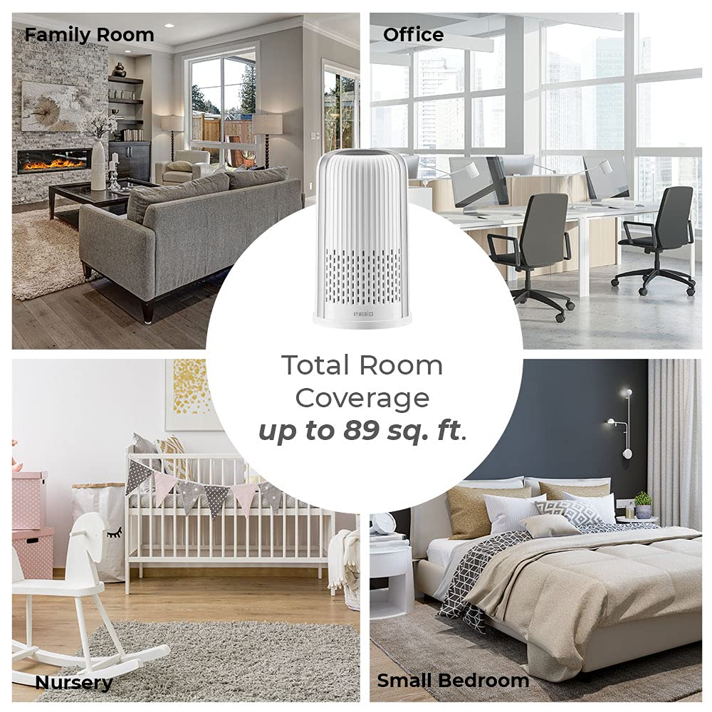 homedics-totalclean-4-in-1-tower-luftreiniger-mit-360-grad-hepa-filter-ionisator image 5