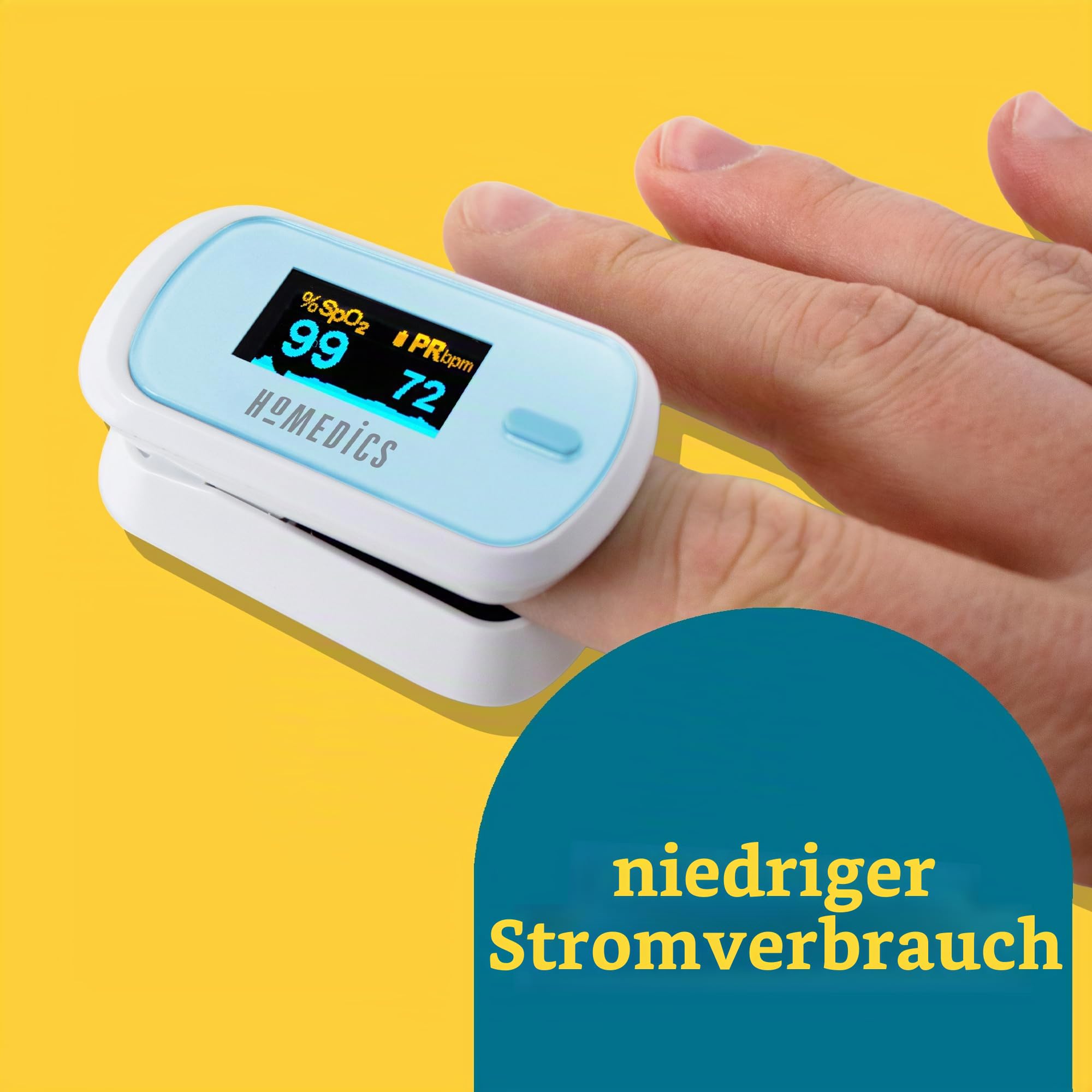 homedics-finger-pulsoximeter-spo2-blutsauerstoffmessger-t-mit-oled-display-f-r-e image 7