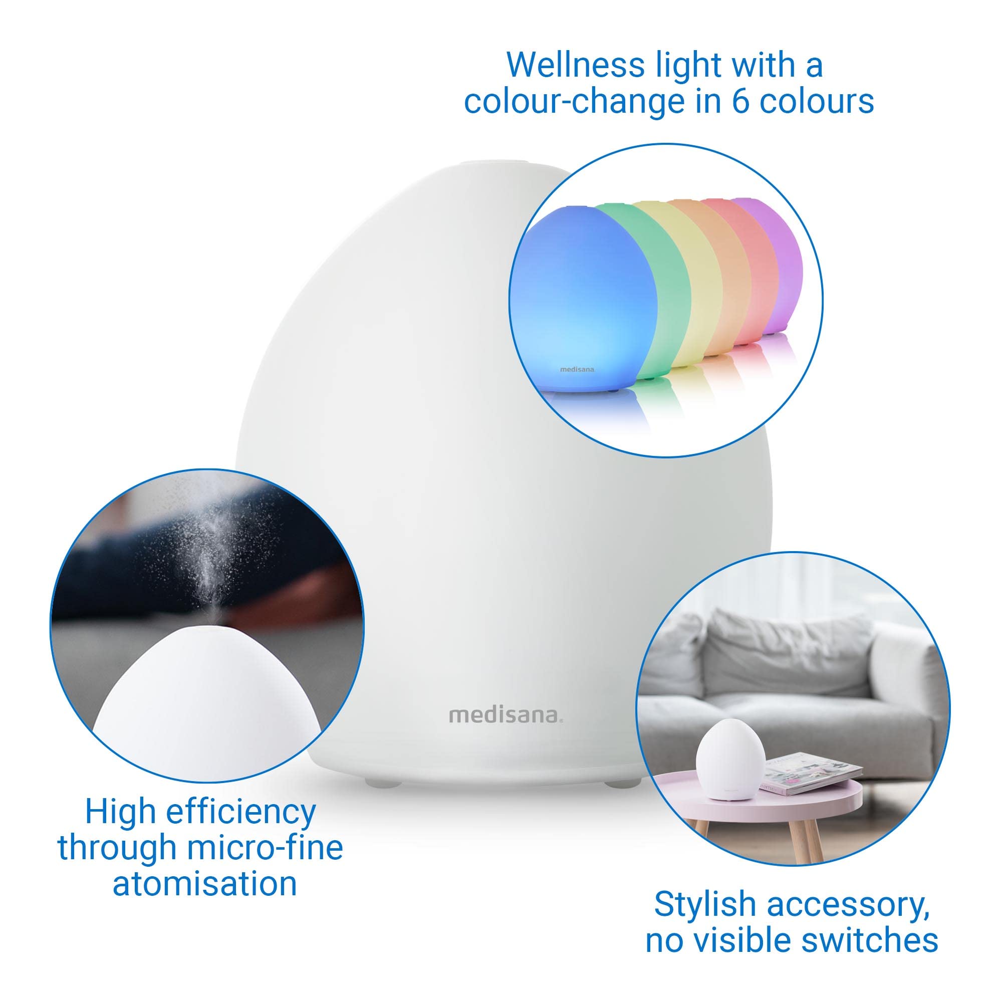 medisana-aroma-diffuser-ad-635-mit-wellnesslicht-in-6-farben-ultraschall-vernebl image 5