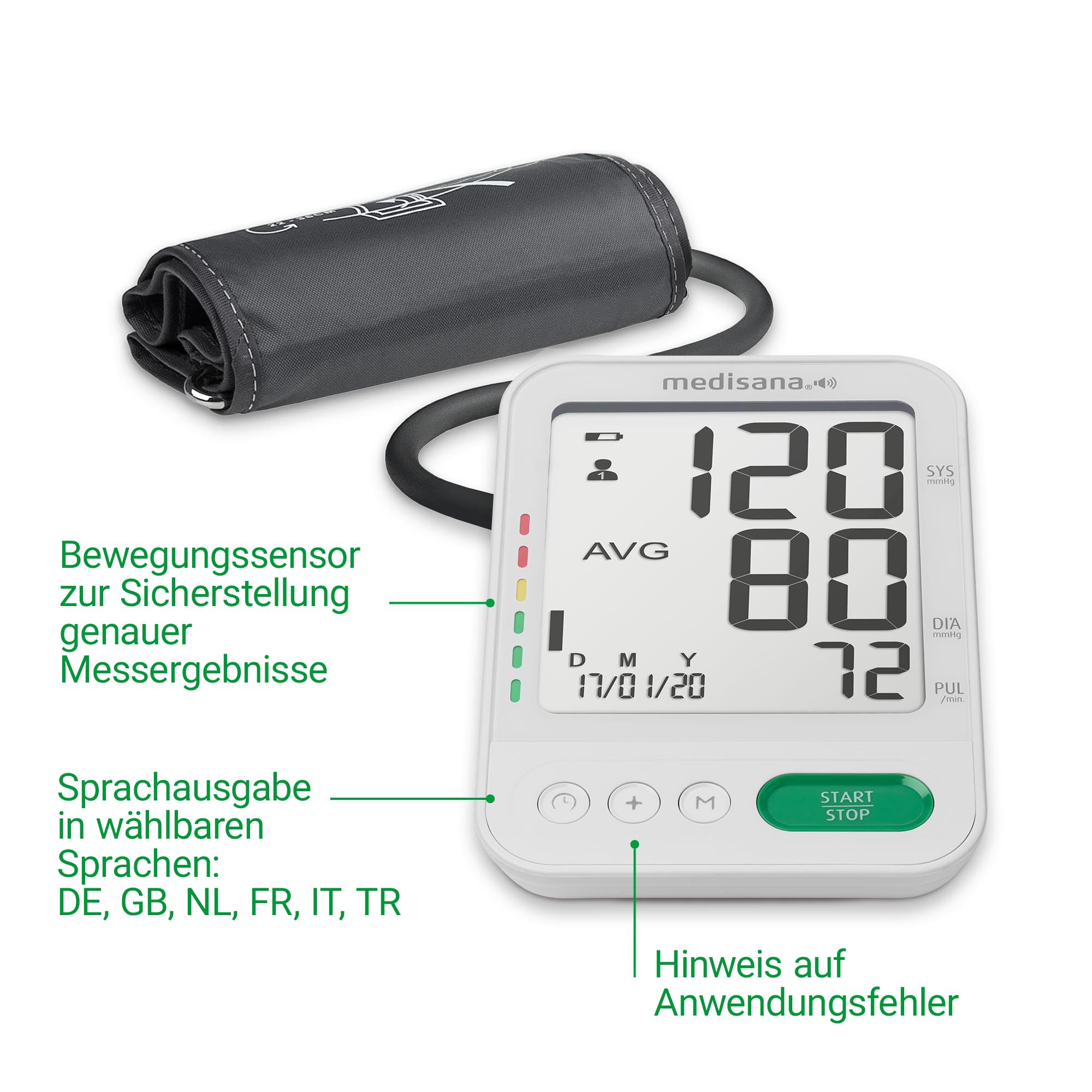 medisana-bu-586-voice-oberarm-blutdruckmessger-t-mit-sprachausgabe-2-benutzerspe image 5