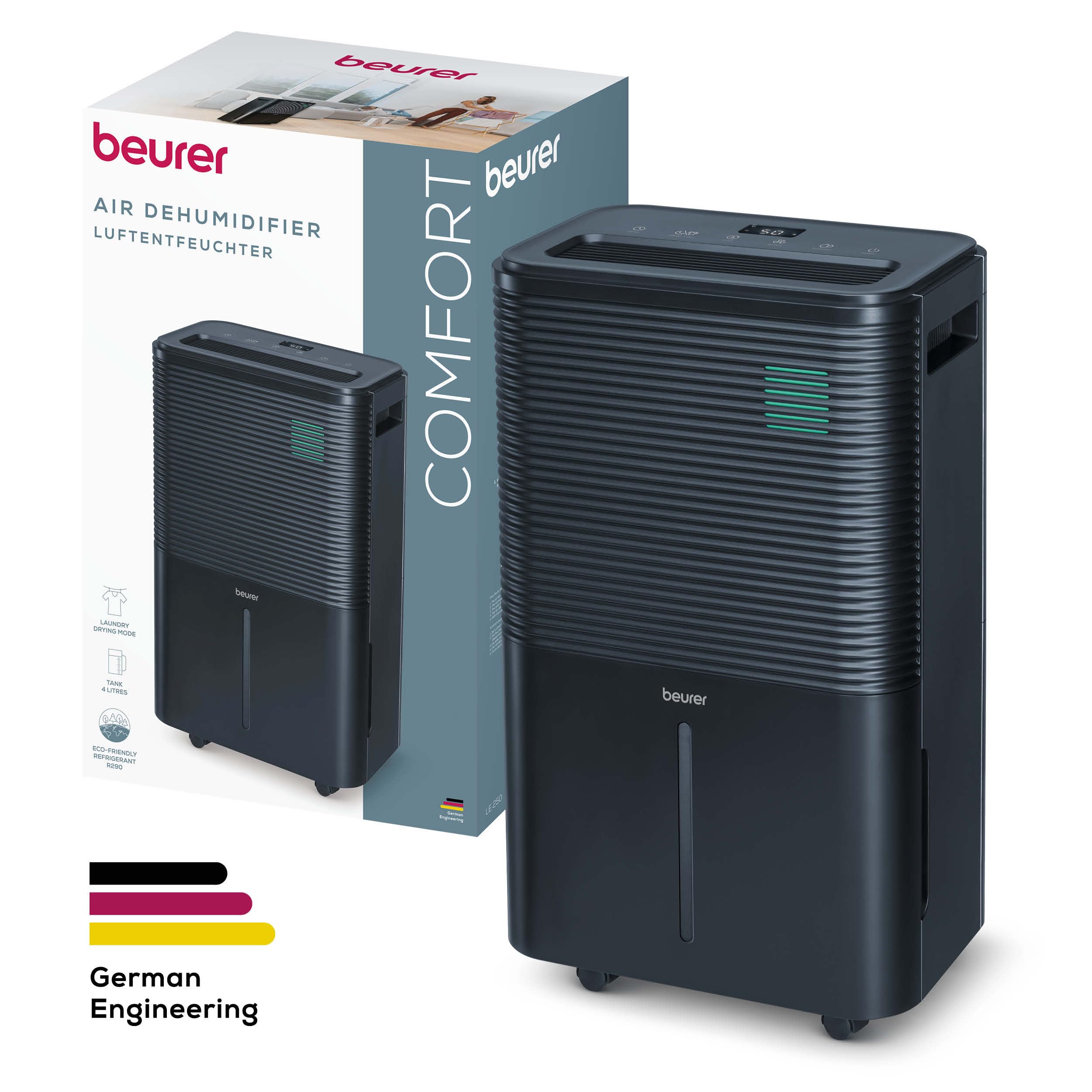 beurer-le-250-luftentfeuchter-20l-24h-elektrischer-raumentfeuchter-mit-automatik image 6