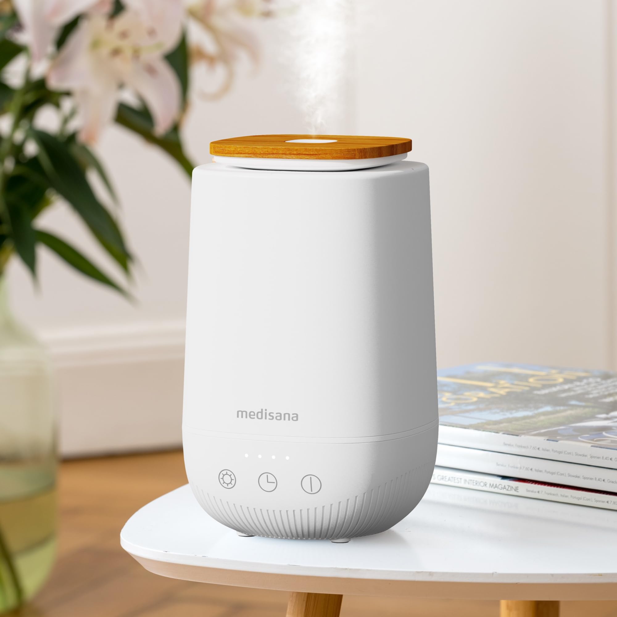medisana-ad-650-aroma-diffuser-mit-ultraschall-technologie-wellness-licht-und-ti image 3