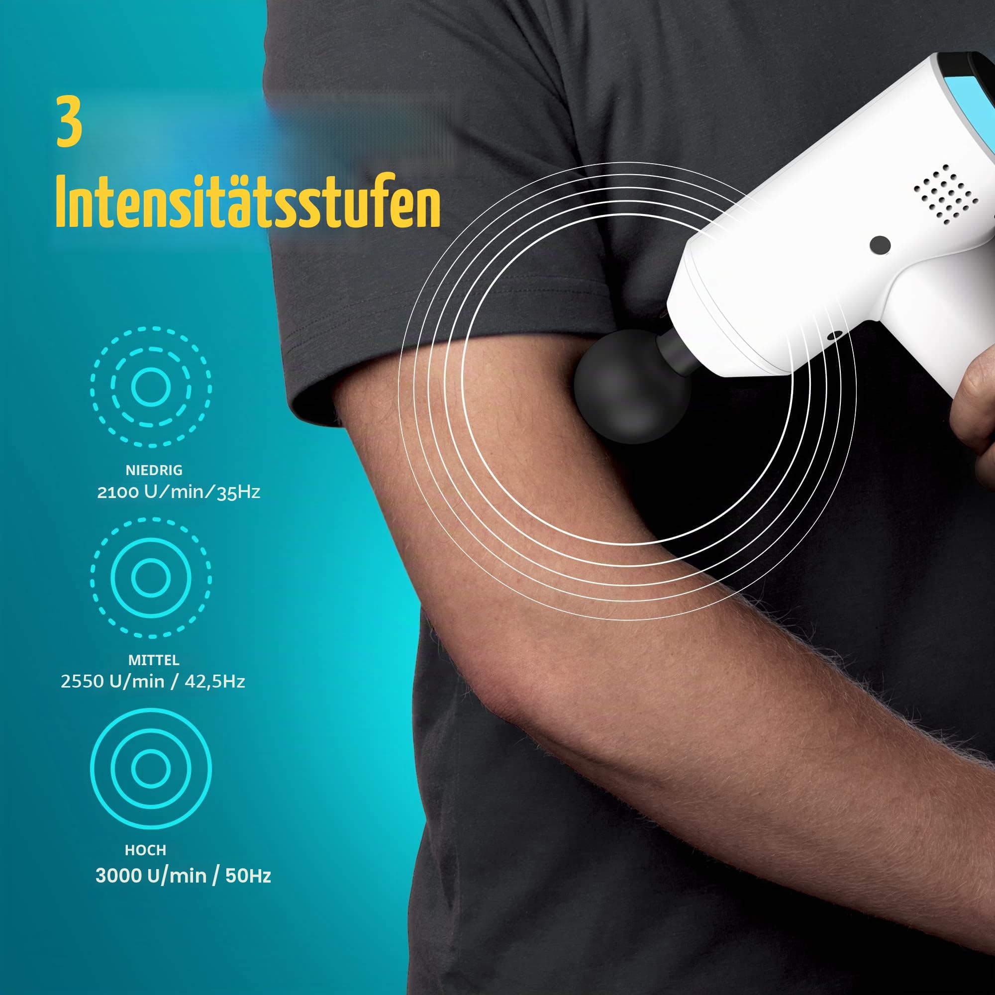 homedics-mini-massage-gun-tragbare-physio-massagepistole-mit-5-aufs-tzen-und-3-g image 4