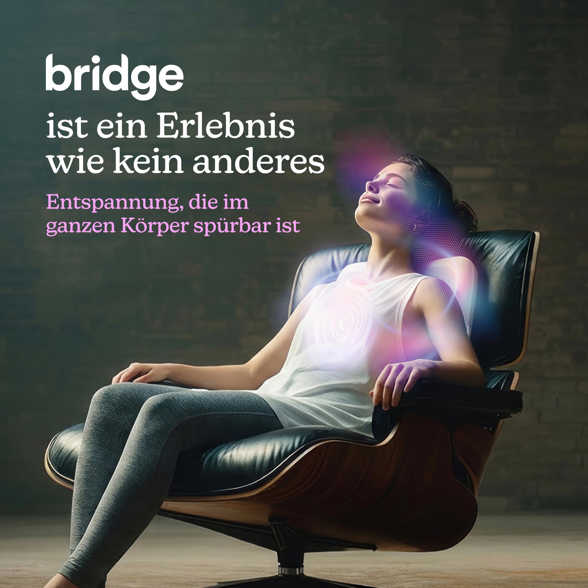 homedics-bridge-vibroakustisches-massagekissen-f-r-r-cken-mit-bluetooth image 2