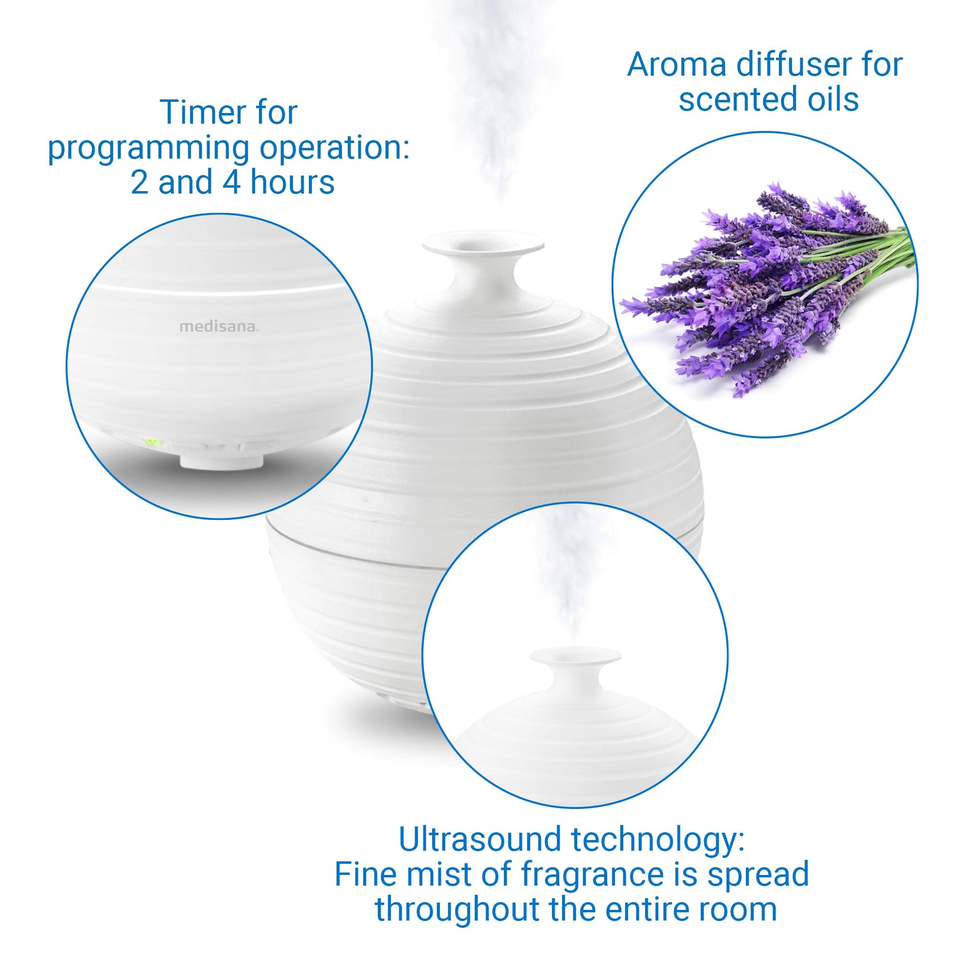 medisana-ad-620-aroma-diffuser-mit-led-licht-und-timer-300-ml image 5