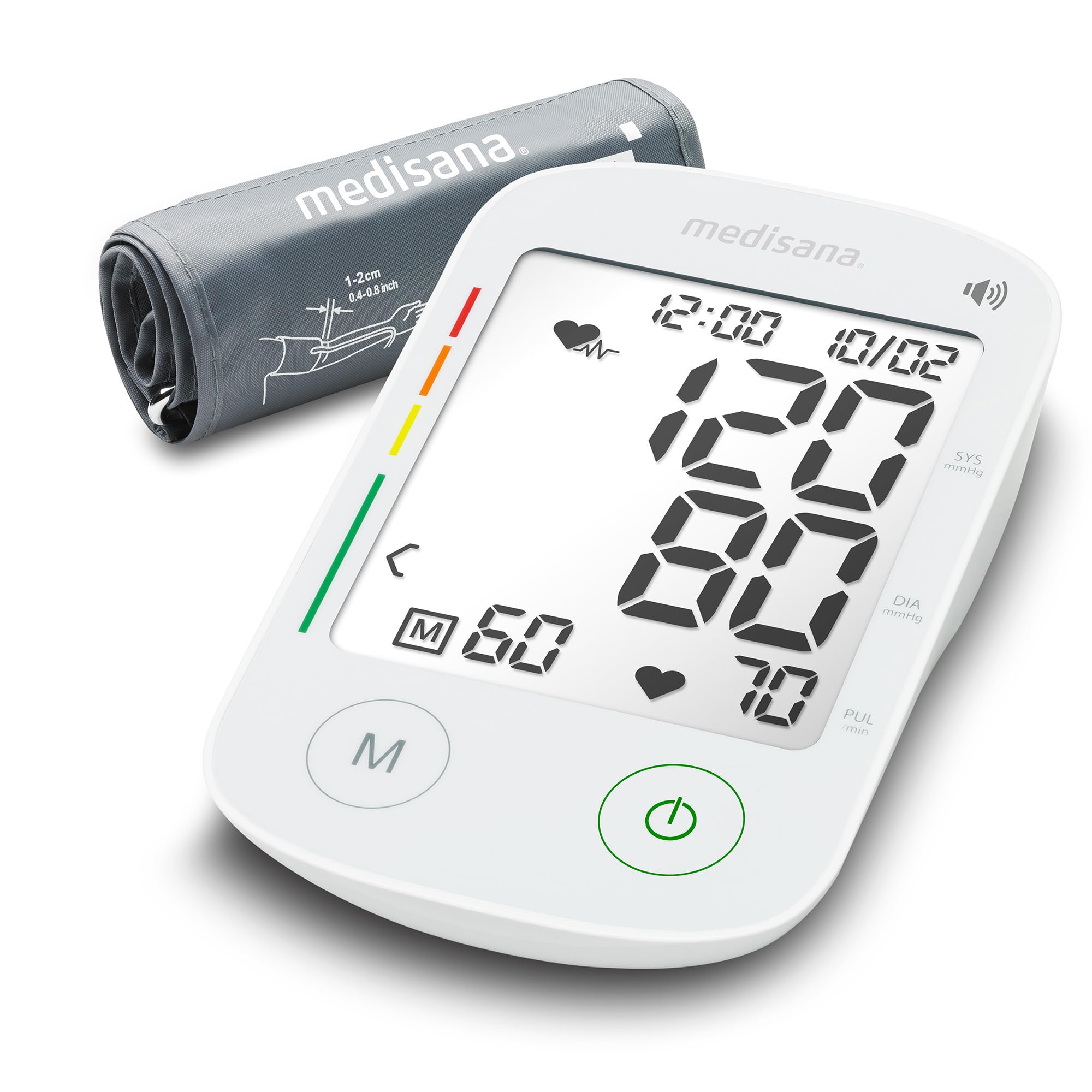 medisana-bu-535-voice-oberarm-blutdruckmessger-t-mit-sprachausgabe-speicher-f-r- image 1