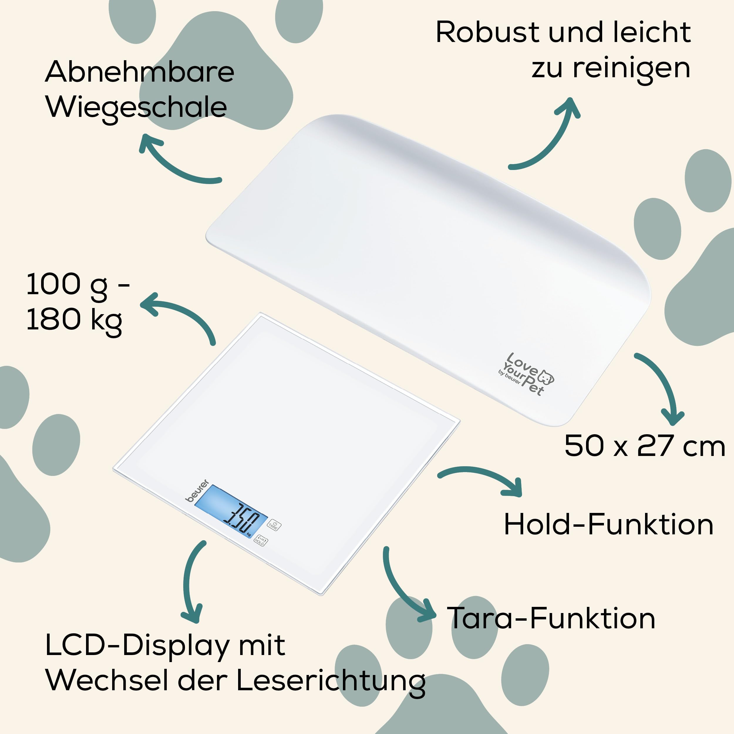 beurer-love-your-pet-tierwaage-polly-personen-haustierwaage-100g-180kg image 6