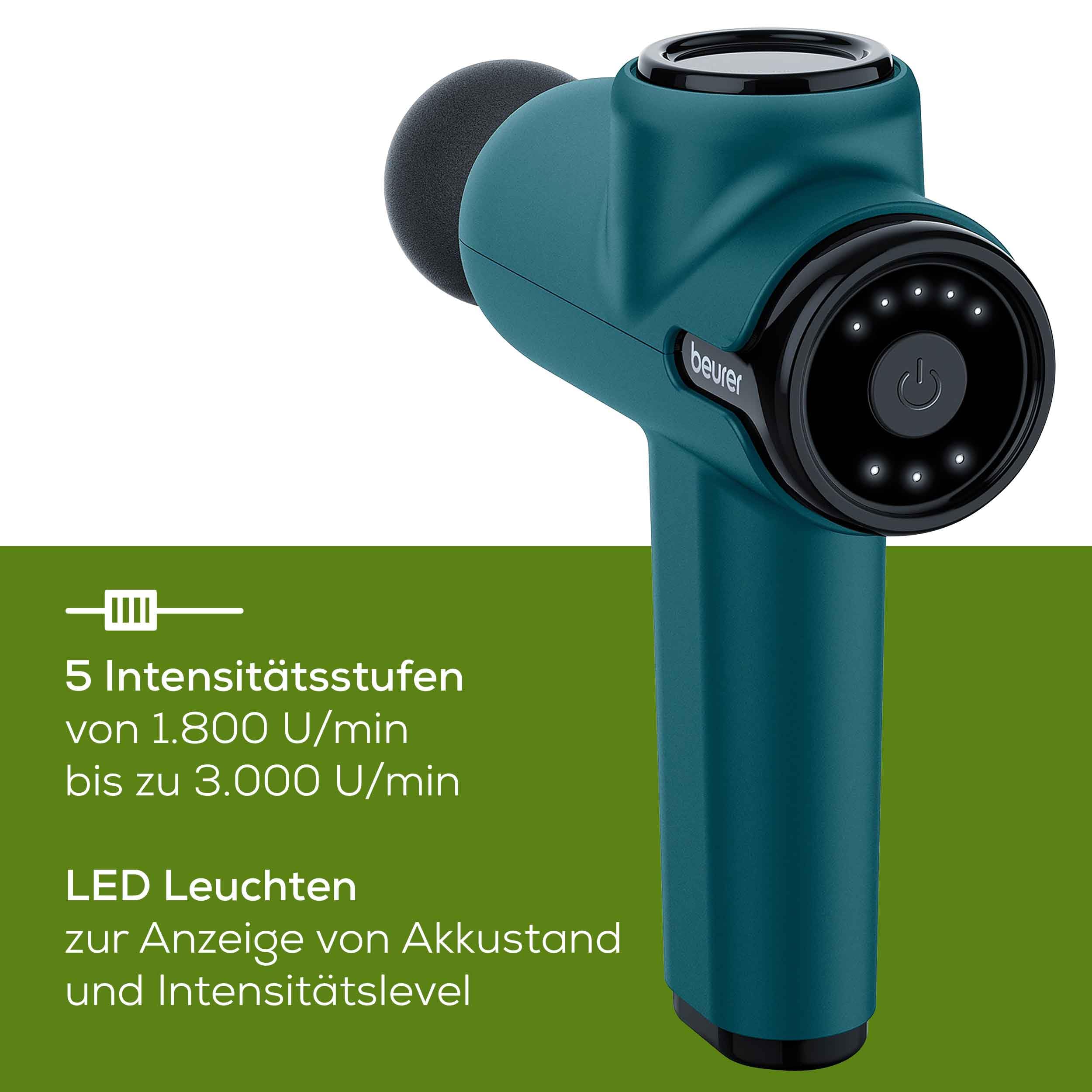 beurer-mg-99-massagepistole-kompakte-massage-gun-mit-4-aufs-tzen-5-intensit-tsst image 3