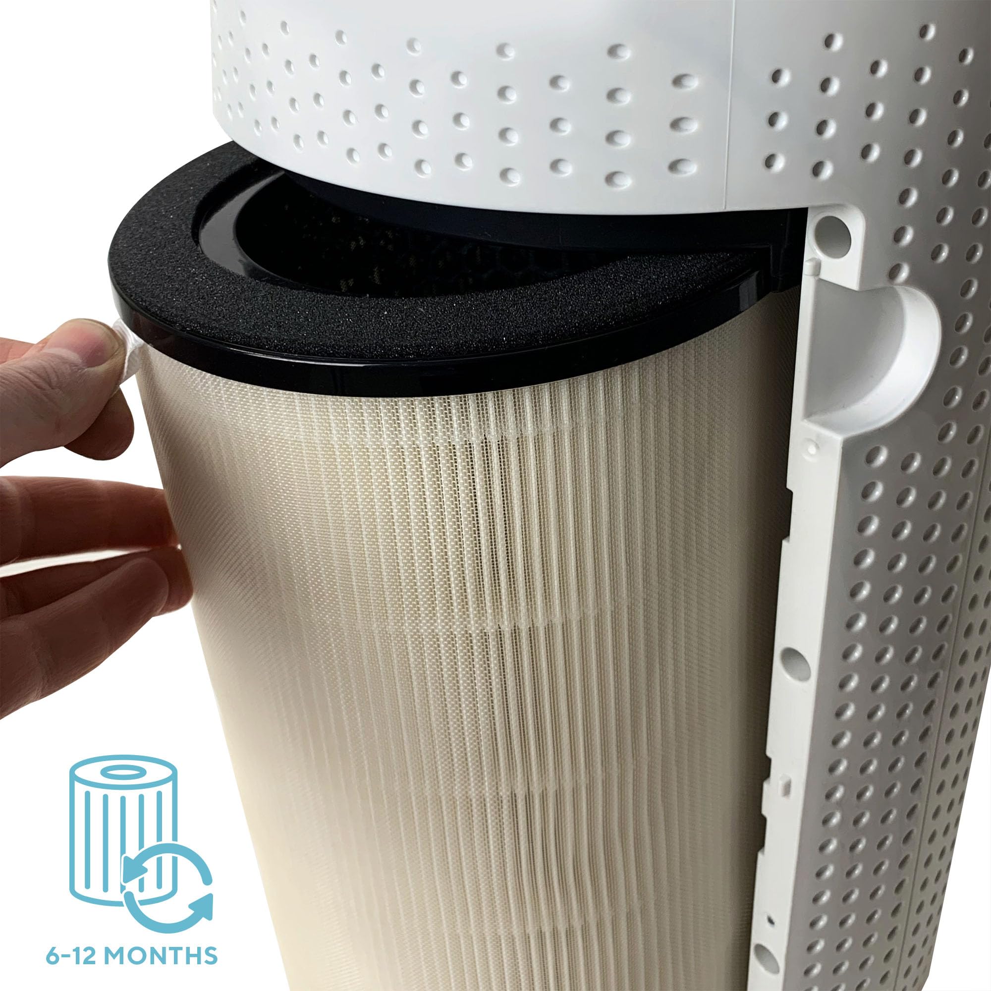 homedics-totalclean-ap-t20-hepa-ersatzfilter-kompatibel-mit-luftreiniger-wei-gra image 4