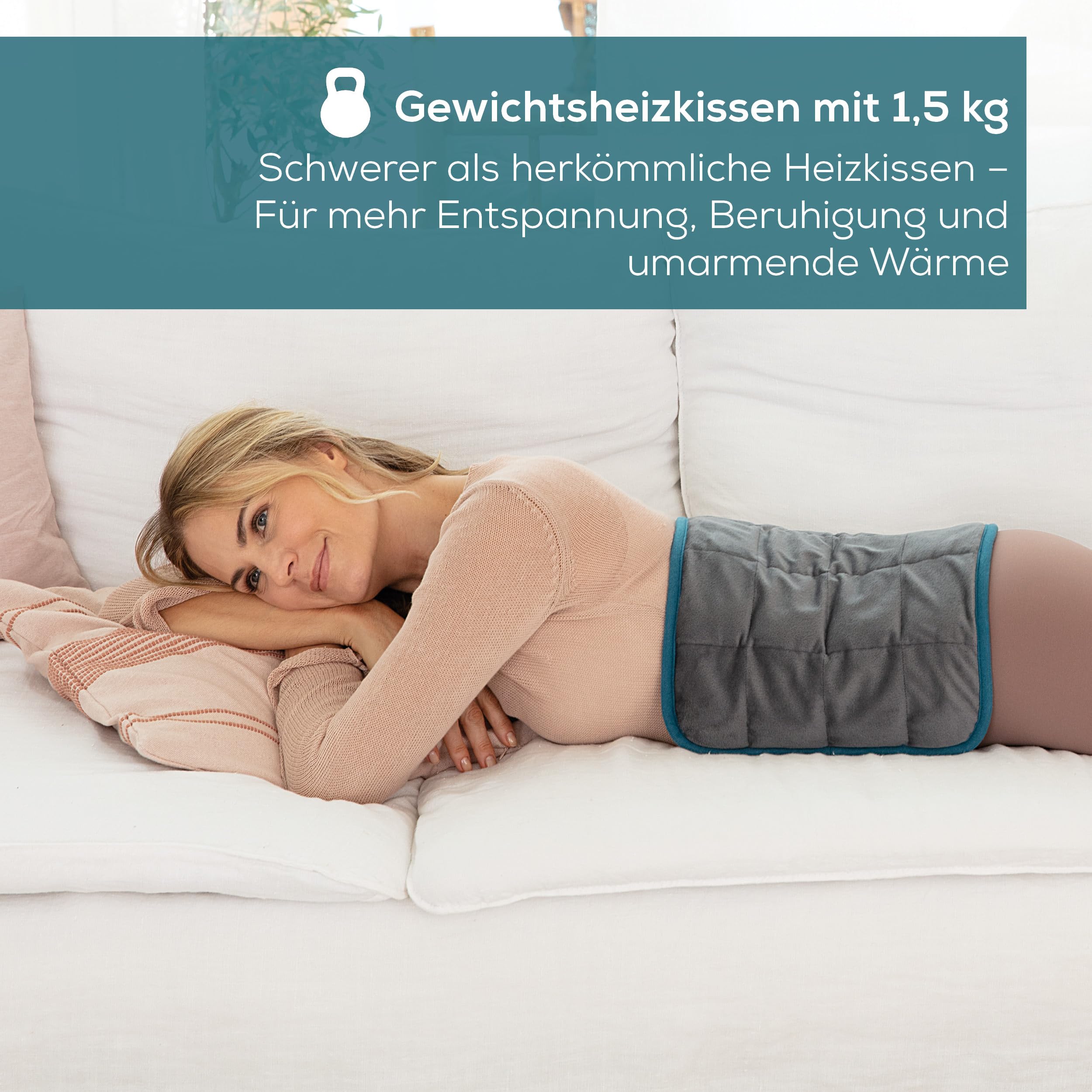 beurer-hk-145-cosy-weight-gewichtsheizkissen-mit-1500g-glasperlenf-llung-f-r-uma image 2