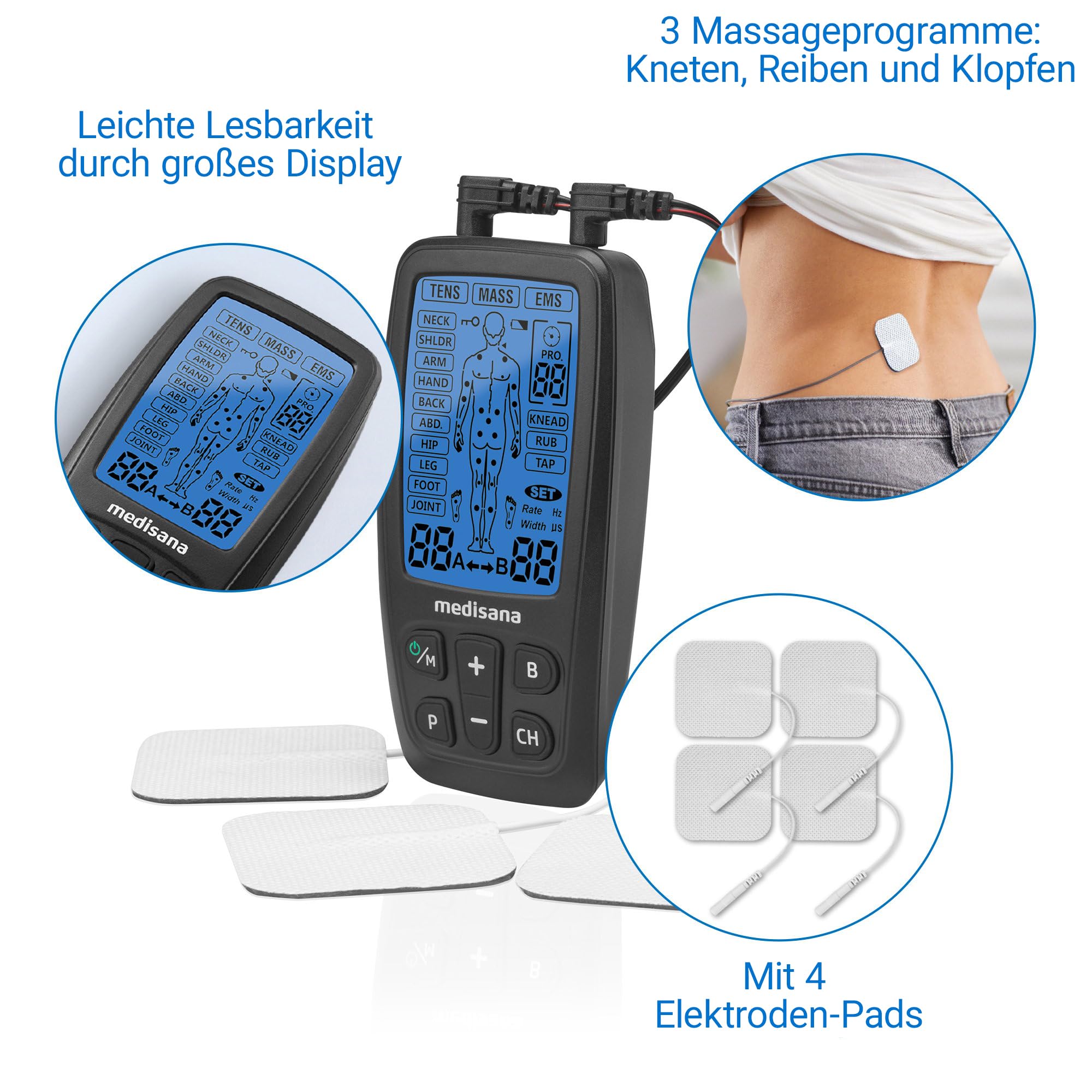 medisana-tt-205-tens-ems-elektrostimulationsger-t-schmerztherapie-und-muskelaufb image 4