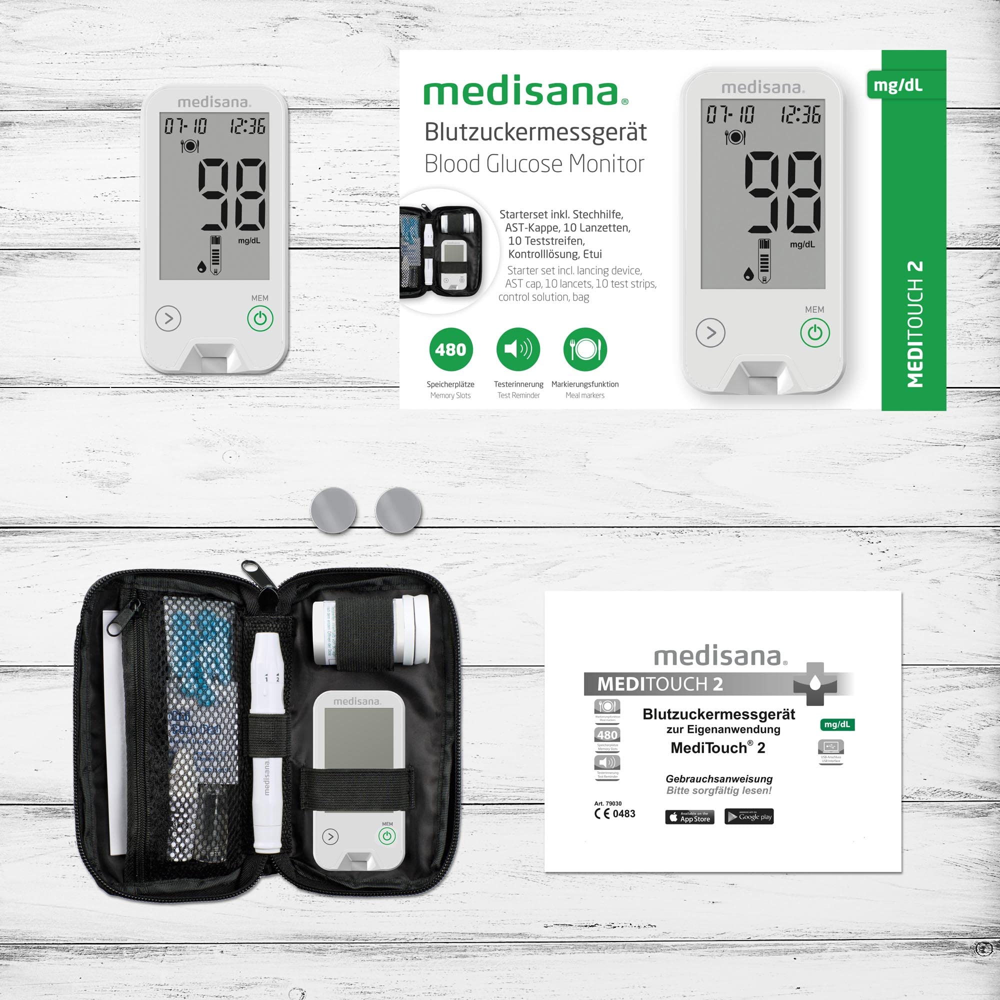 medisana-meditouch-2-blutzuckermessger-t-mit-starter-set-mg-dl-f-r-diabetiker image 6