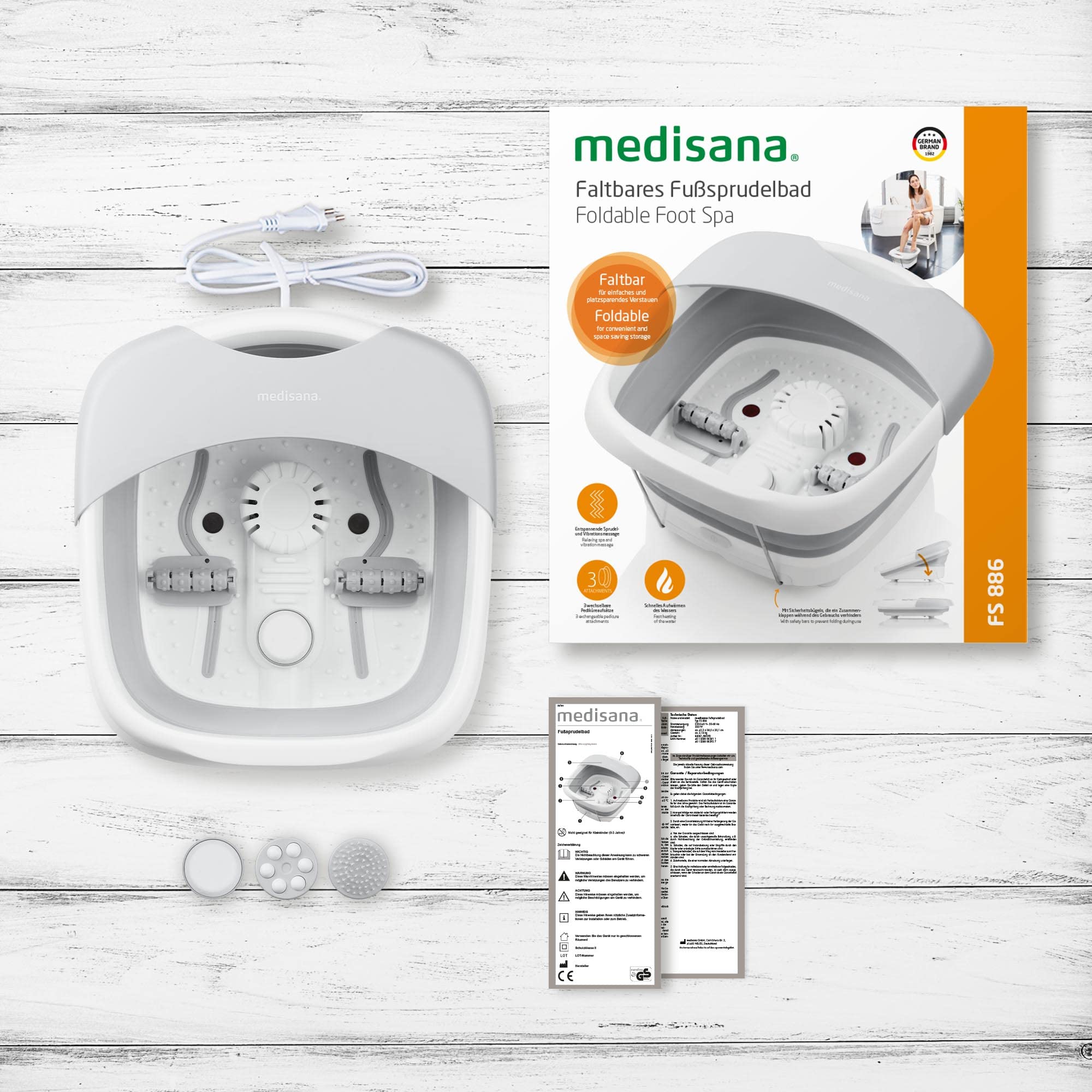 medisana-fs-886-faltbares-fu-bad-mit-sprudel-vibrations-und-w-rmefunktion-bis-sc image 6