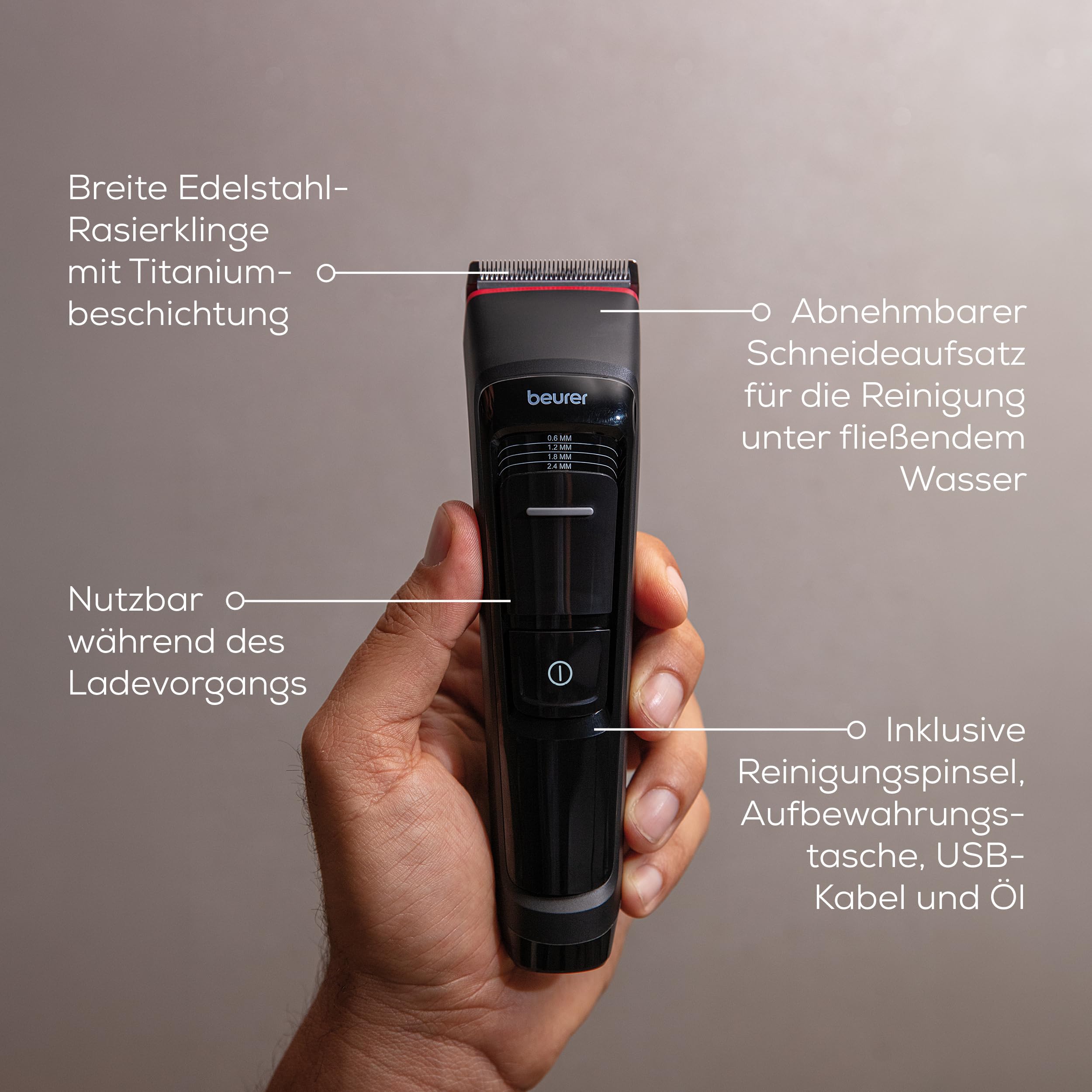 beurer-mn5x-haarschneidemaschine-mit-akku-6-edelstahl-klingenaufs-tze-und-usb-c image 7