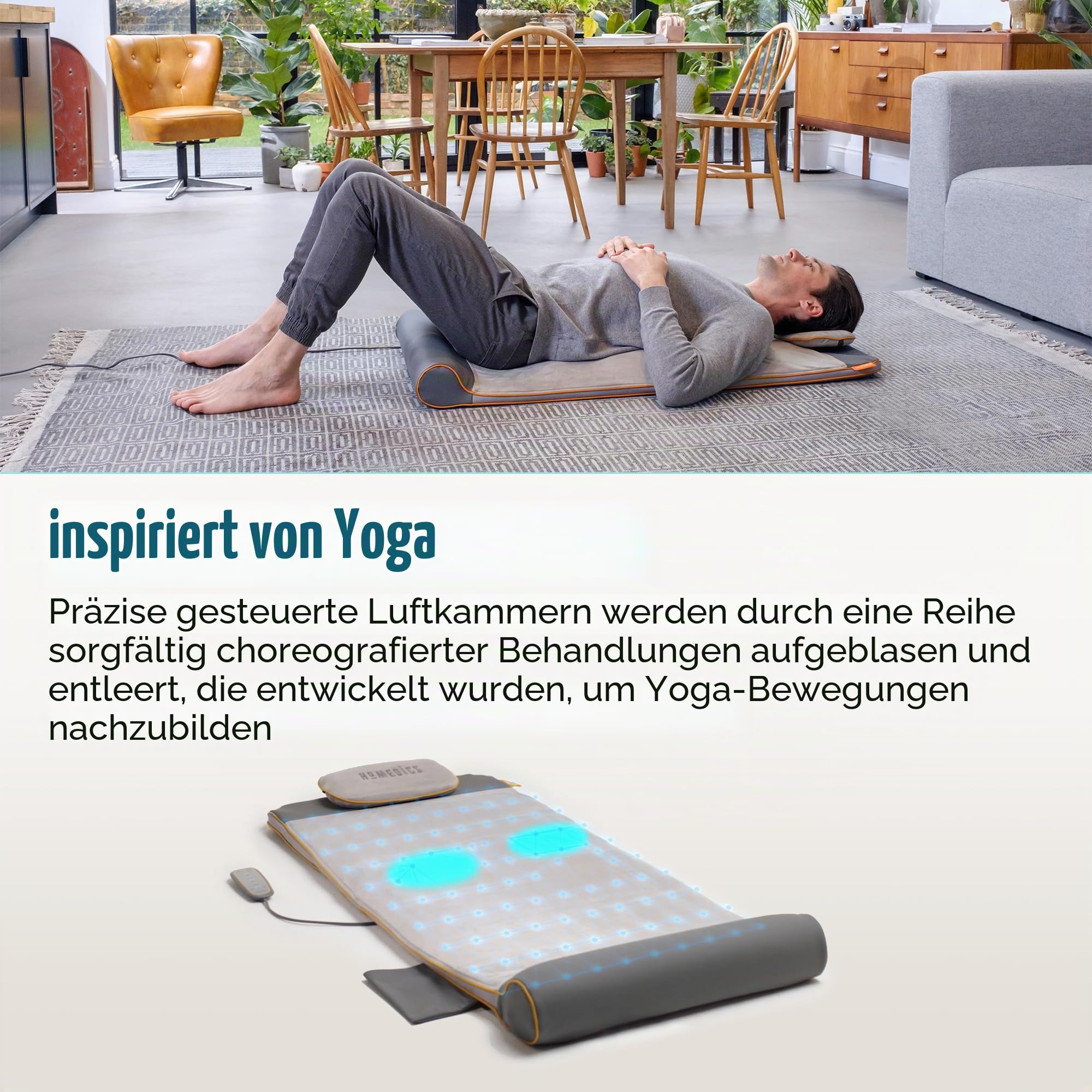 homedics-stretch-stretchingmatte-yoga-inspirierte-fitnessmatte-mit-7-luftkammern image 4