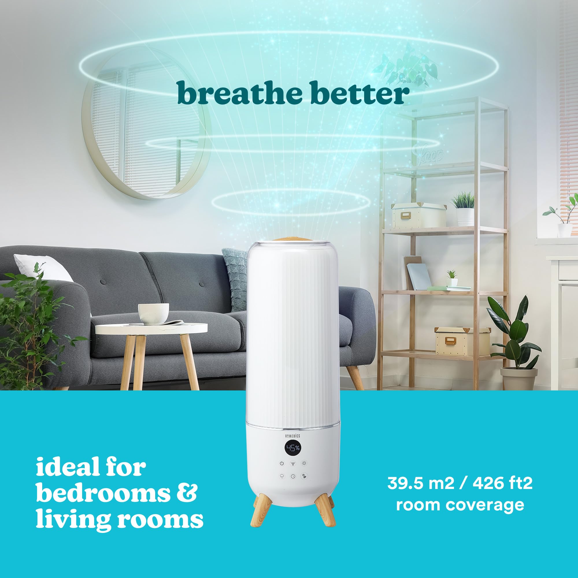 homedics-totalcomfort-deluxe-ultraschall-luftbefeuchter-5-6l-tank-70h-laufzeit-3 image 3