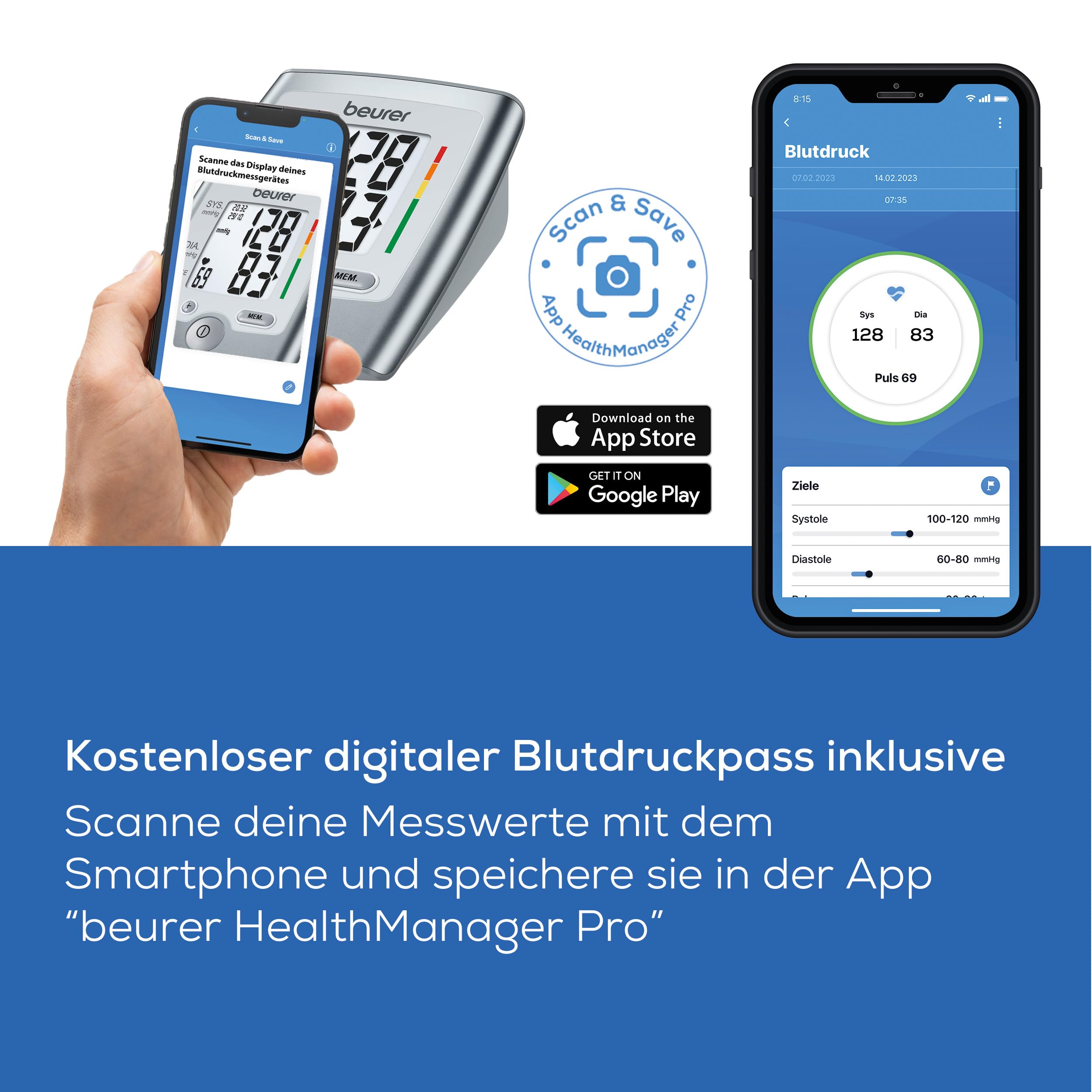 beurer-bm-35-oberarm-blutdruckmessger-t-risiko-indikator-arrhythmie-erkennung-2x image 6