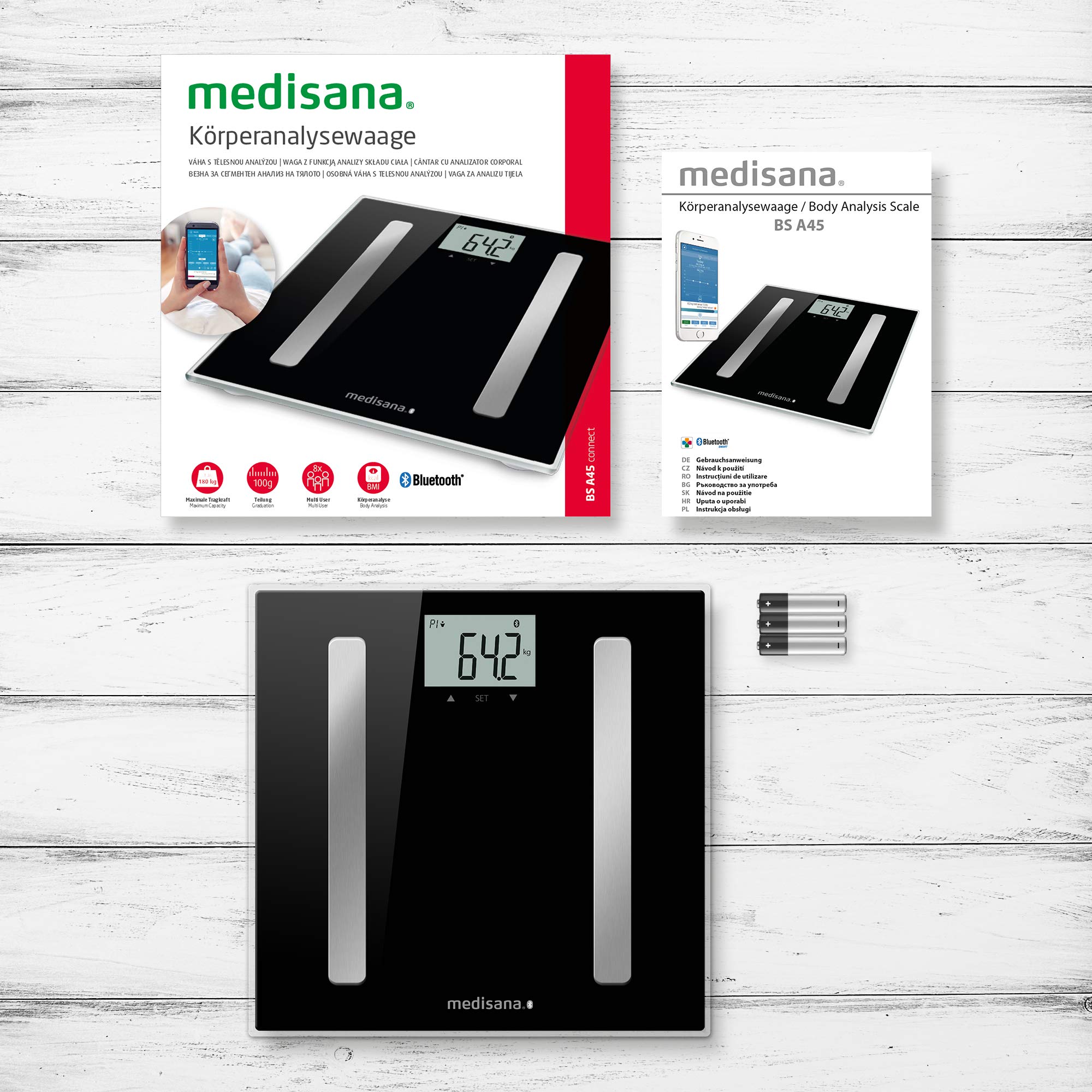 medisana-bs-a45-connect-digitale-k-rperanalysewaage-180-kg-bluetooth-app-8-nutze image 6