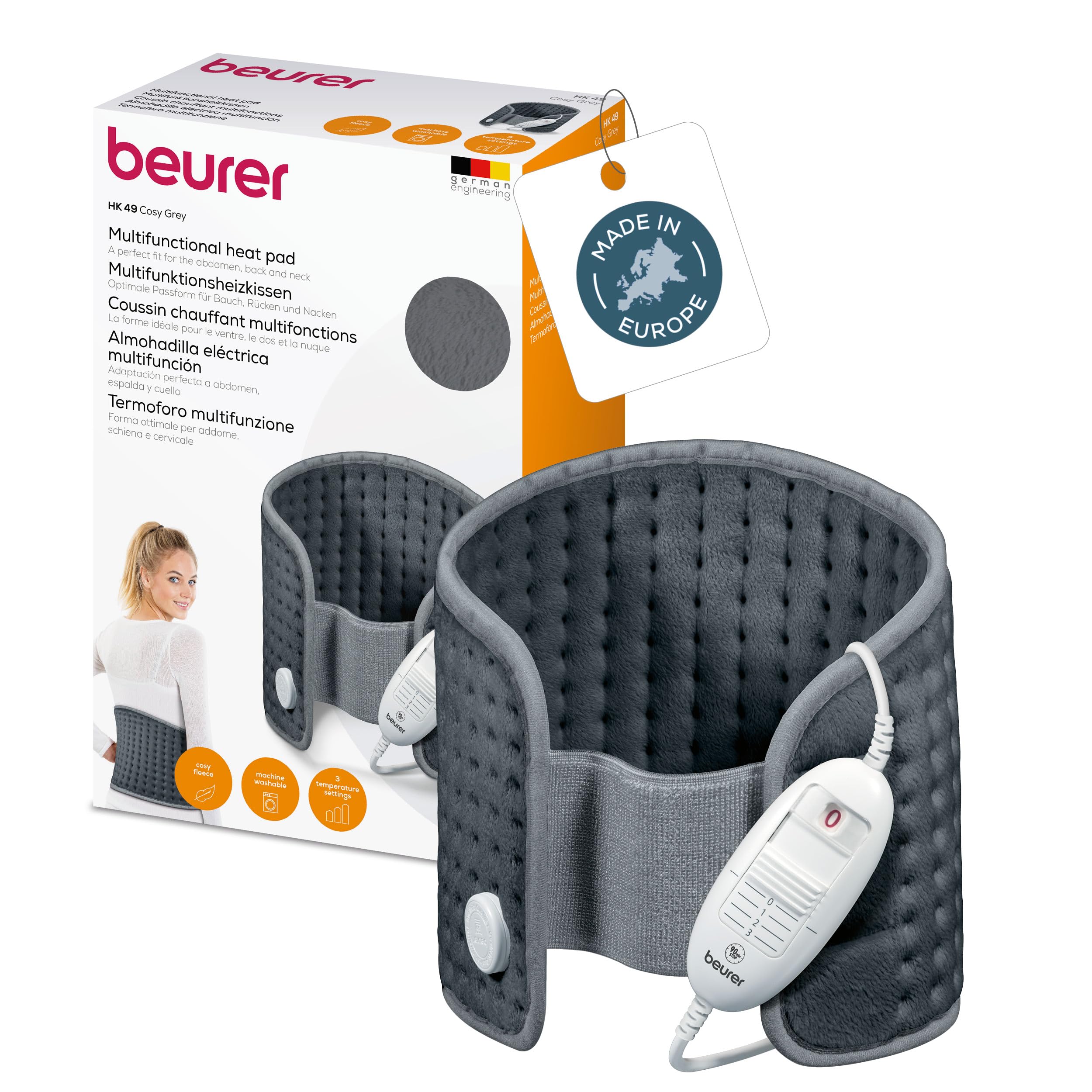 beurer-hk-49-cosy-multifunktions-heizkissen-f-r-bauch-und-r-cken-mit-gummiband-u image 1