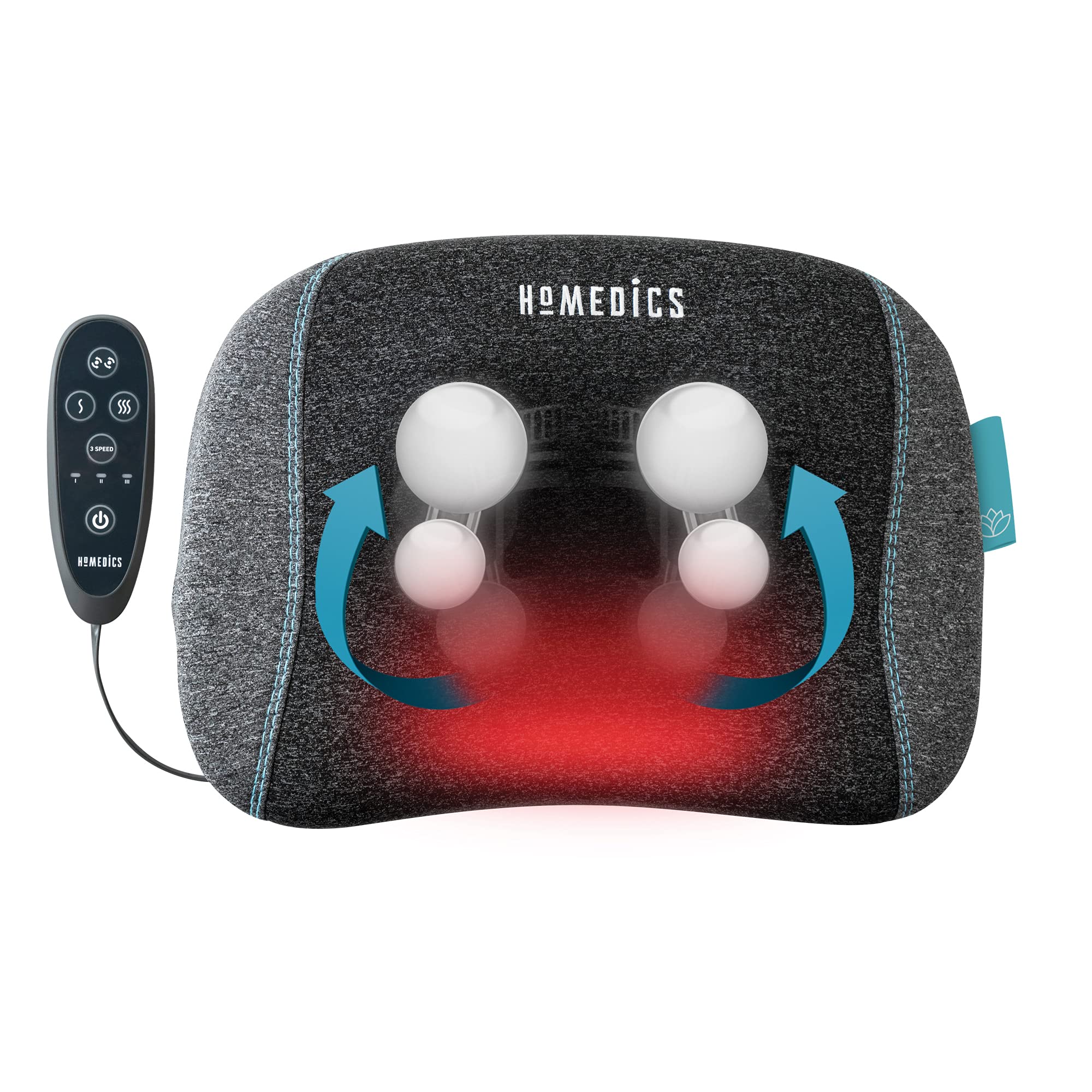 homedics-truheat-shiatsu-massagekissen-f-r-nacken-schulter-und-r-cken-kabellos-w image 2
